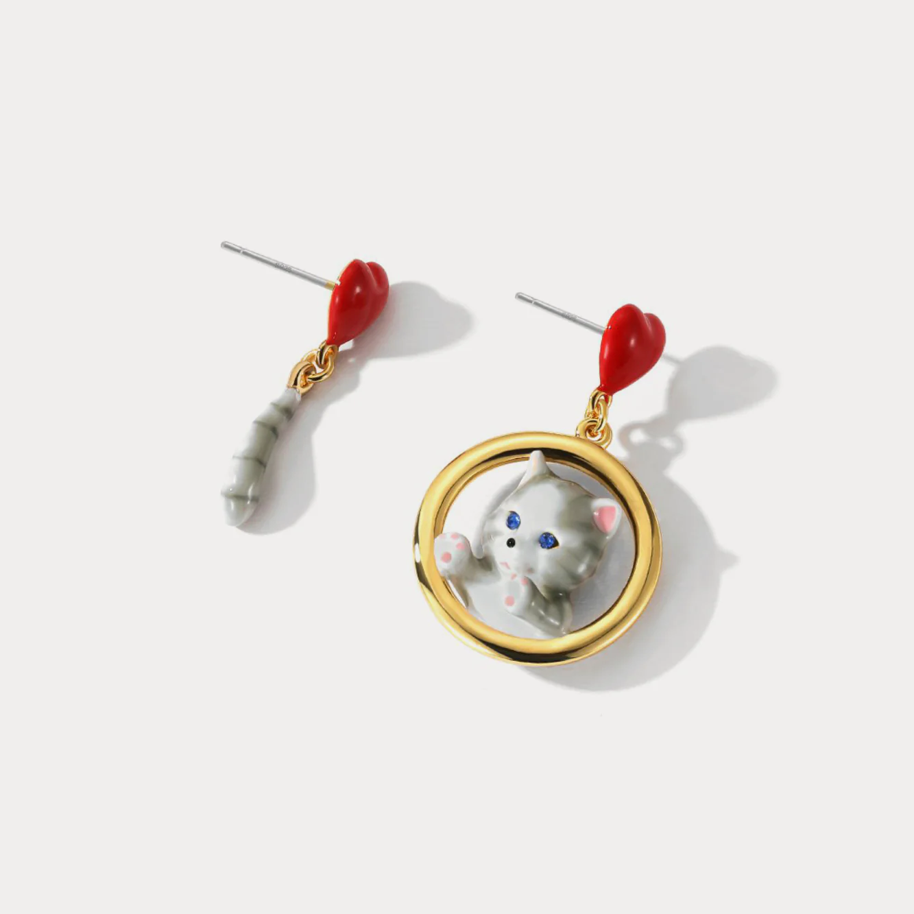 American Shorthair Cat Earrings - Image 3