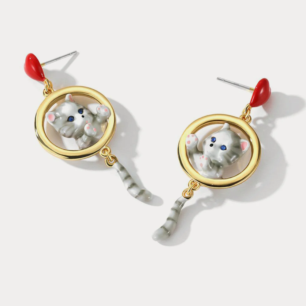 American Shorthair Cat Earrings - Image 10