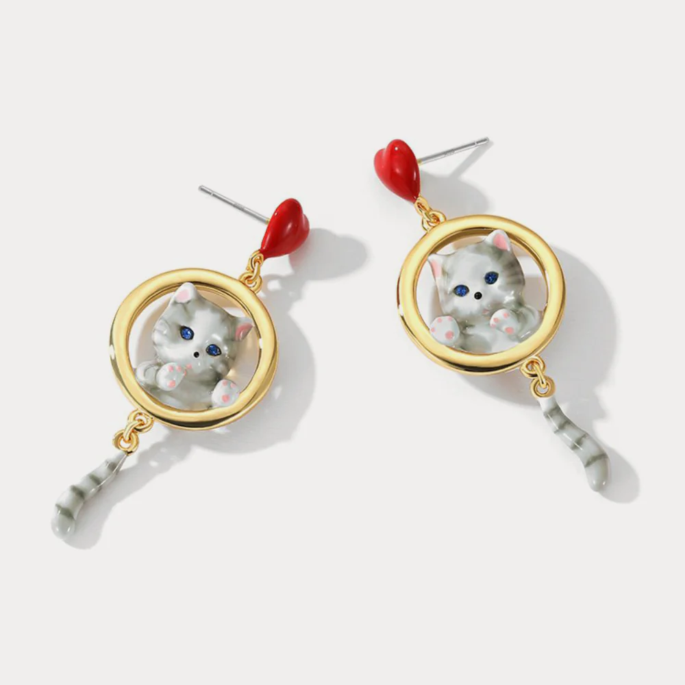 American Shorthair Cat Earrings - Image 11