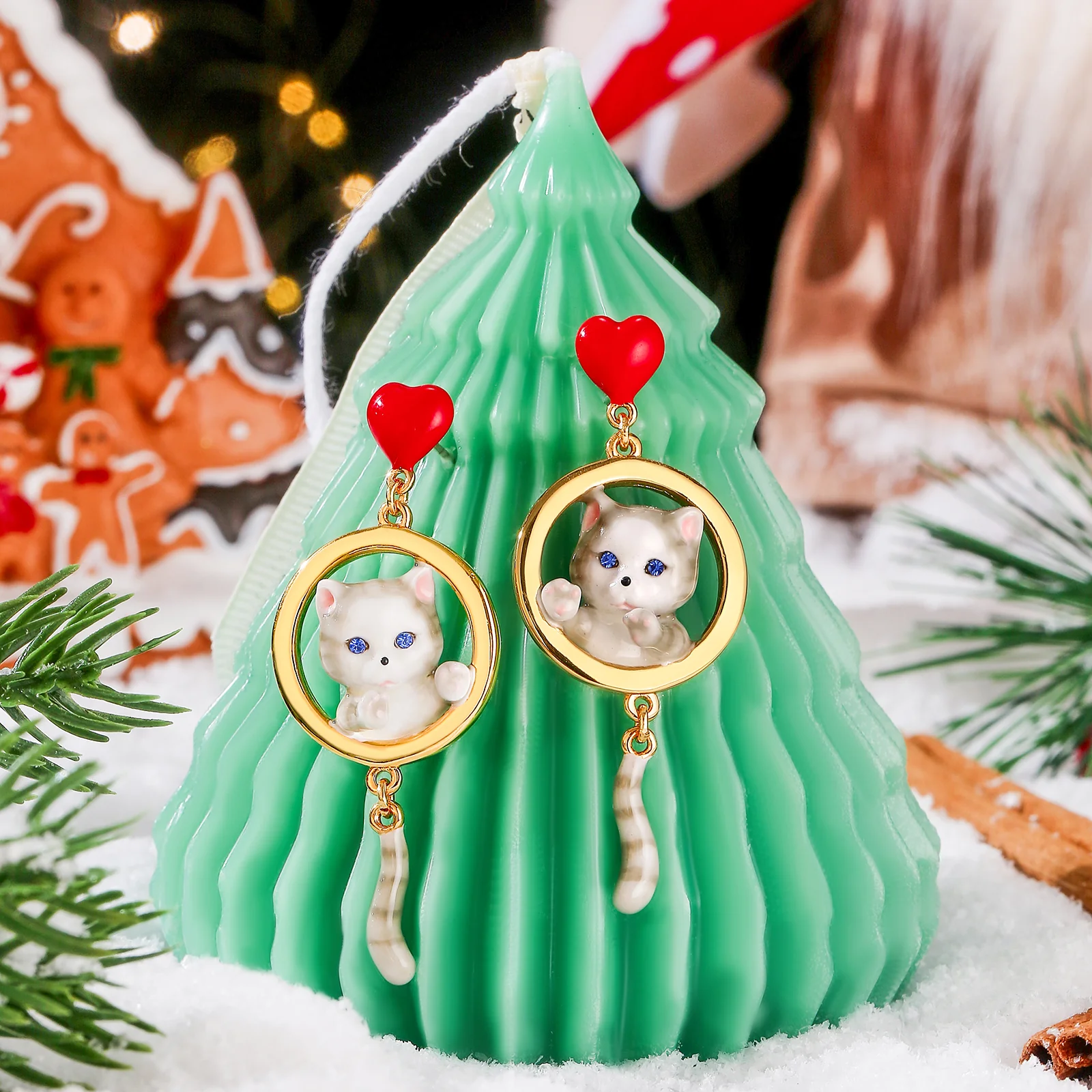 American Shorthair Cat Earrings - Image 4