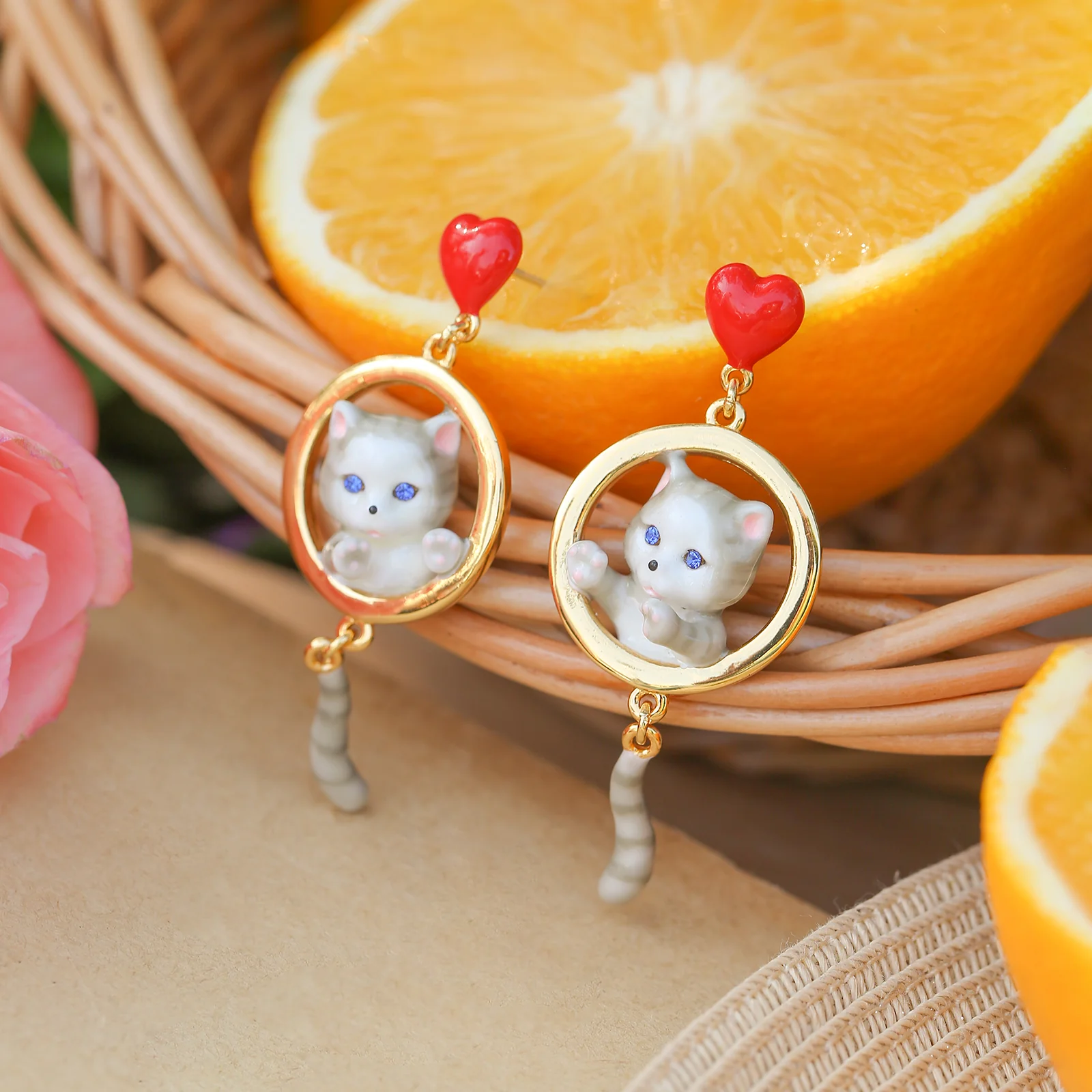 American Shorthair Cat Earrings - Image 6
