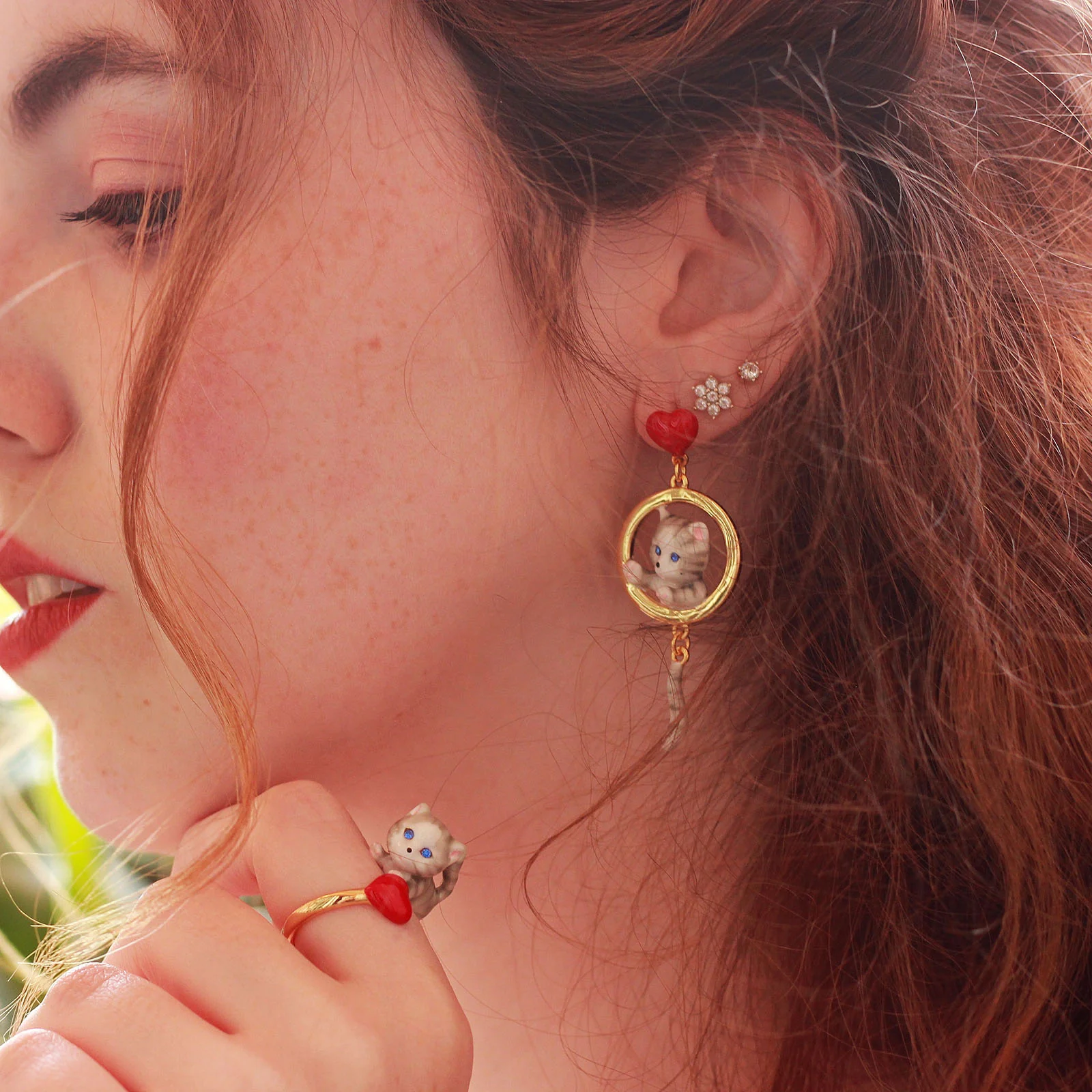 American Shorthair Cat Earrings - Image 9