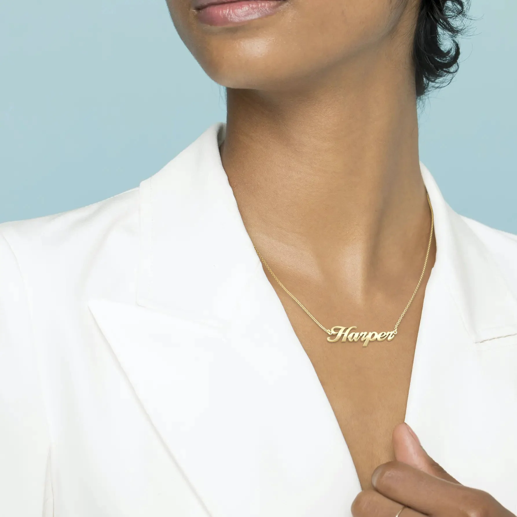 Aria Name Necklace - Image 3