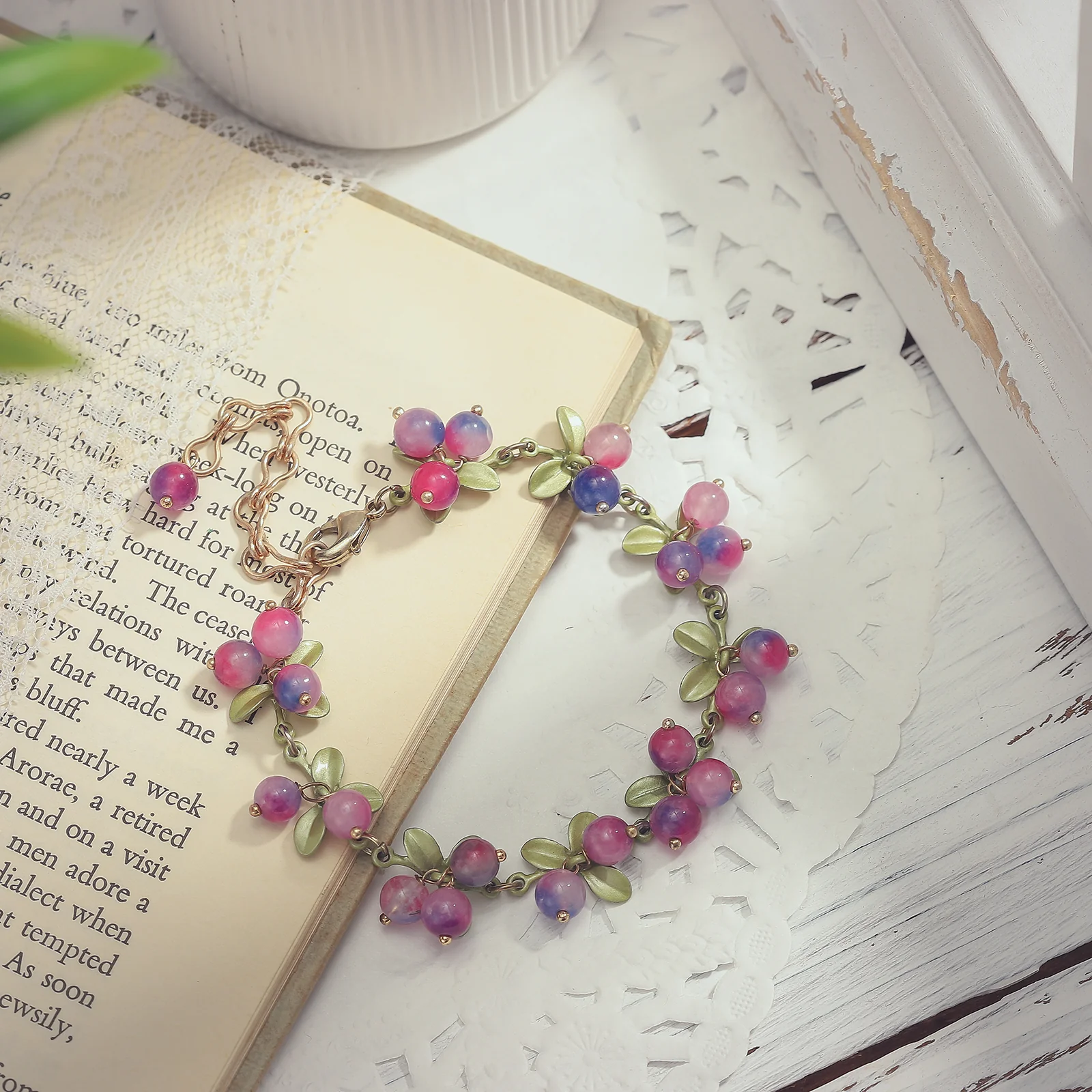 Purple Berry Bracelet - Image 8