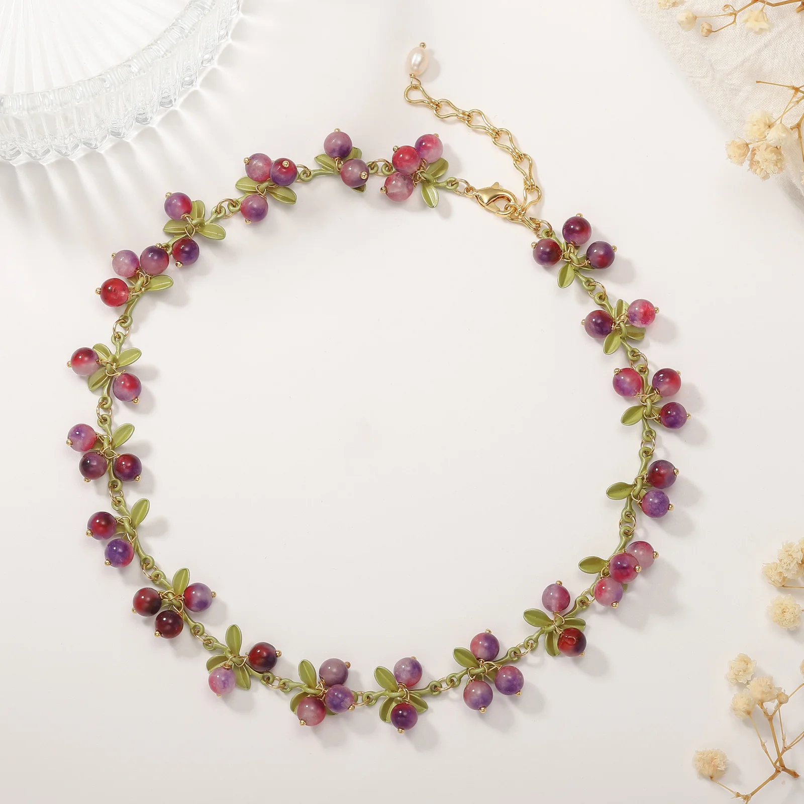 Purple Berry Necklace - Image 15