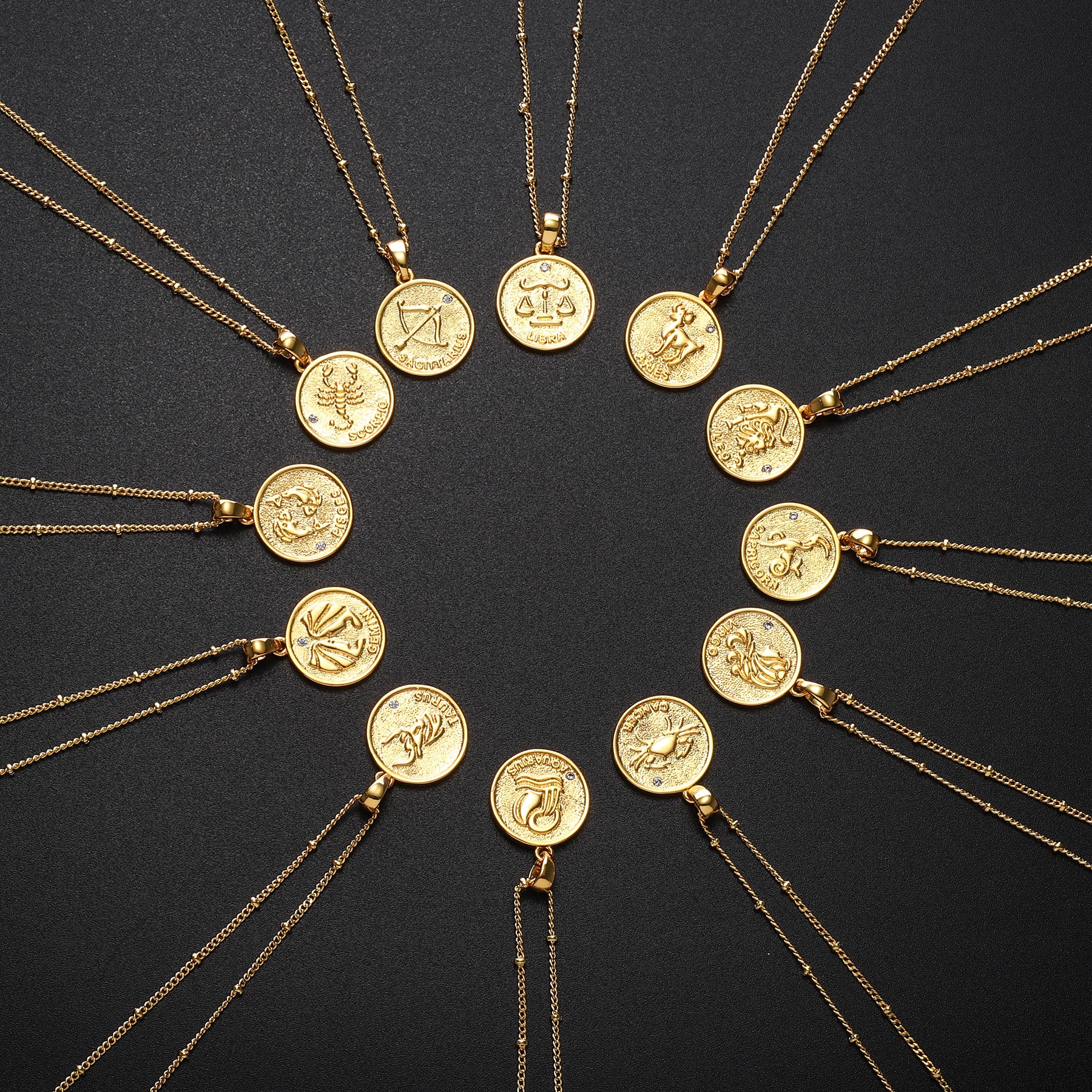 Constellation Coin Pendant Necklace - Image 8