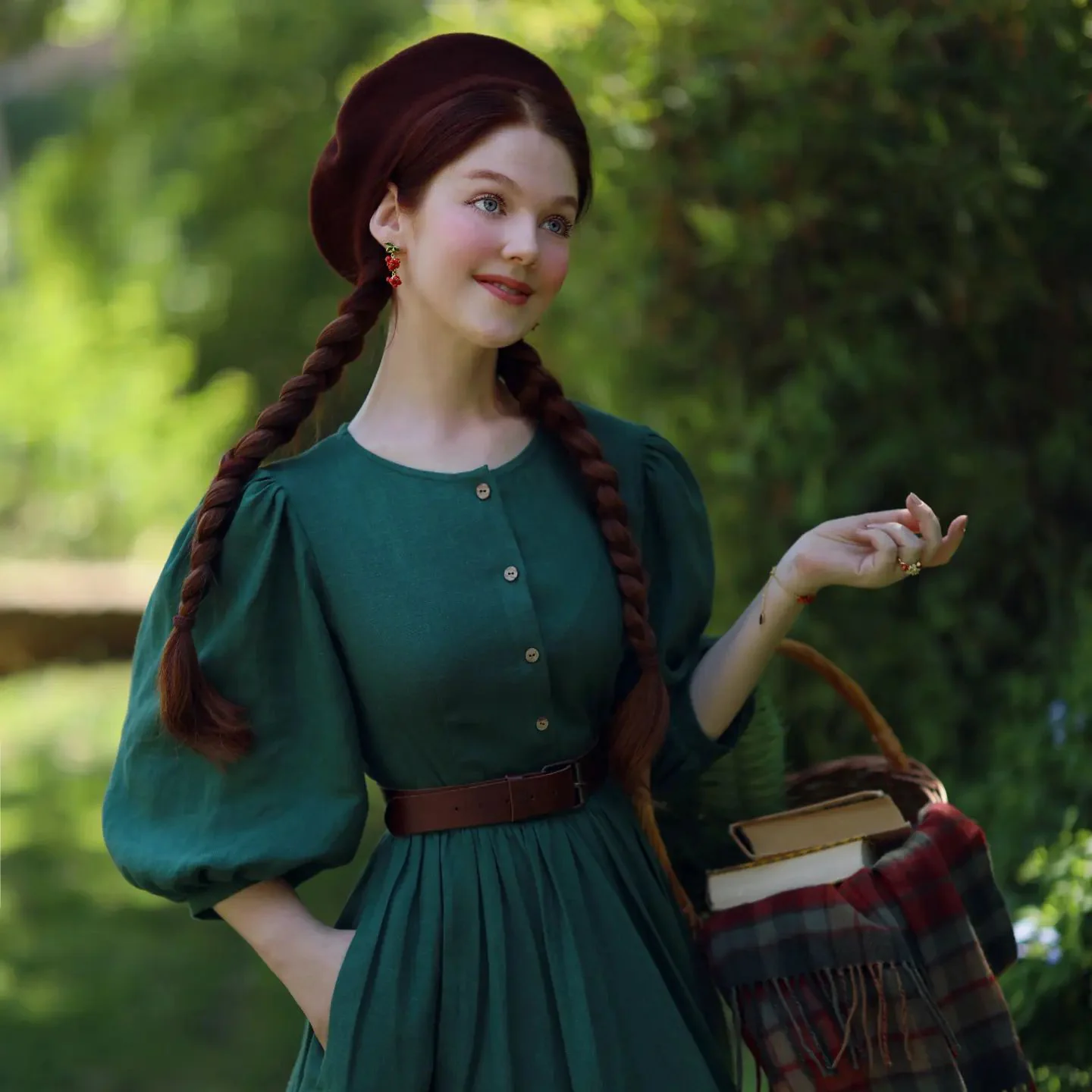 Cranberry Earrings - Image 4