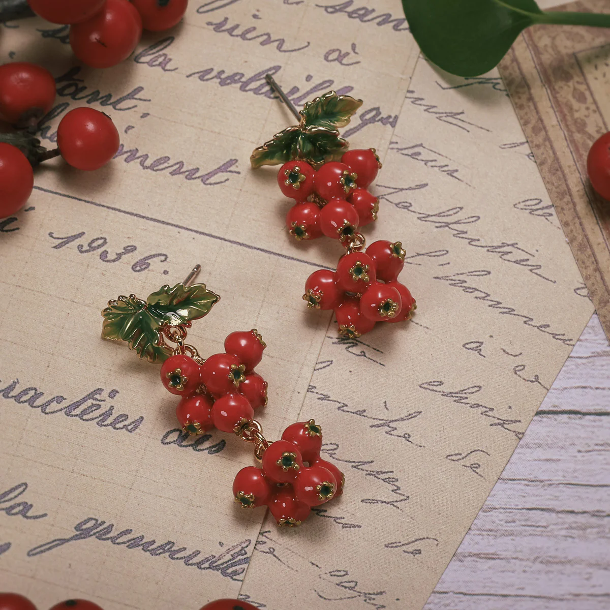 Cranberry Earrings - Image 9