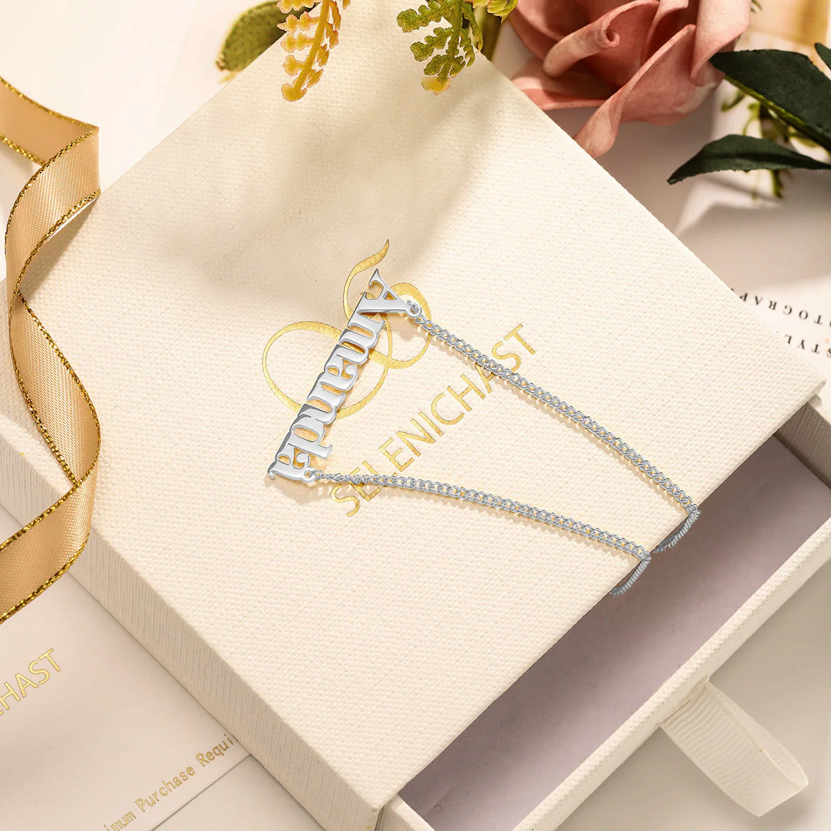 Elephant Name Necklace - Image 10