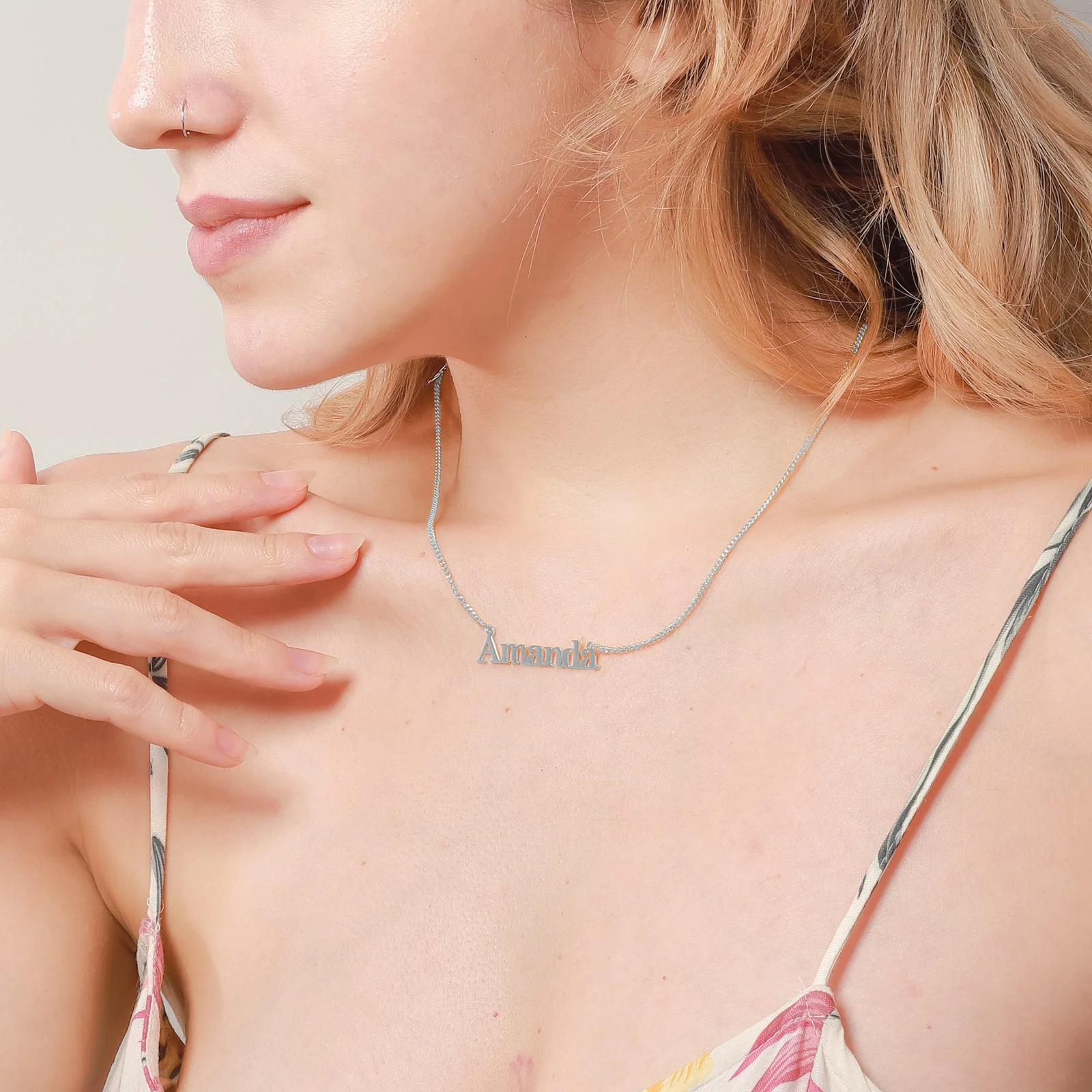 Elephant Name Necklace - Image 14