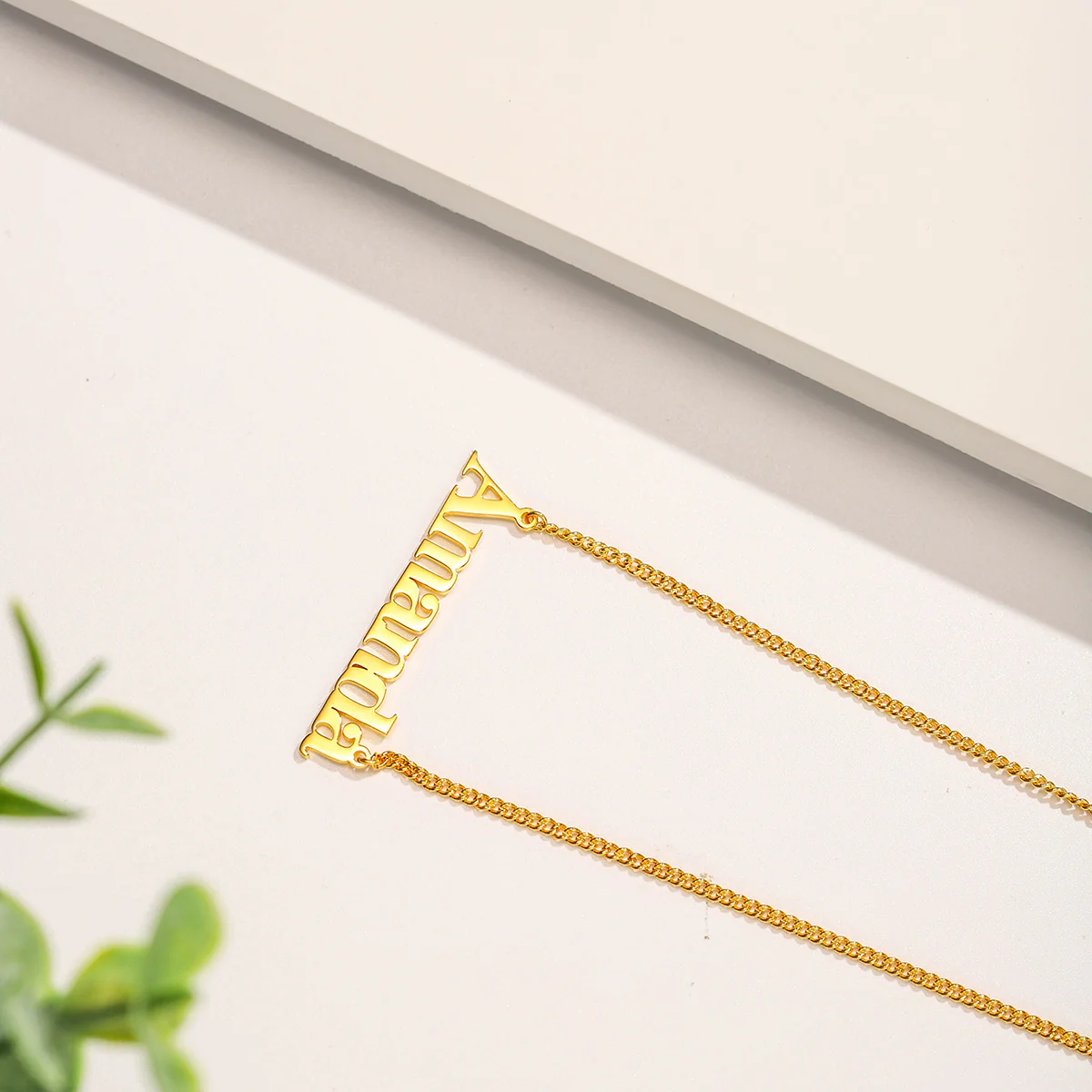 Elephant Name Necklace - Image 4