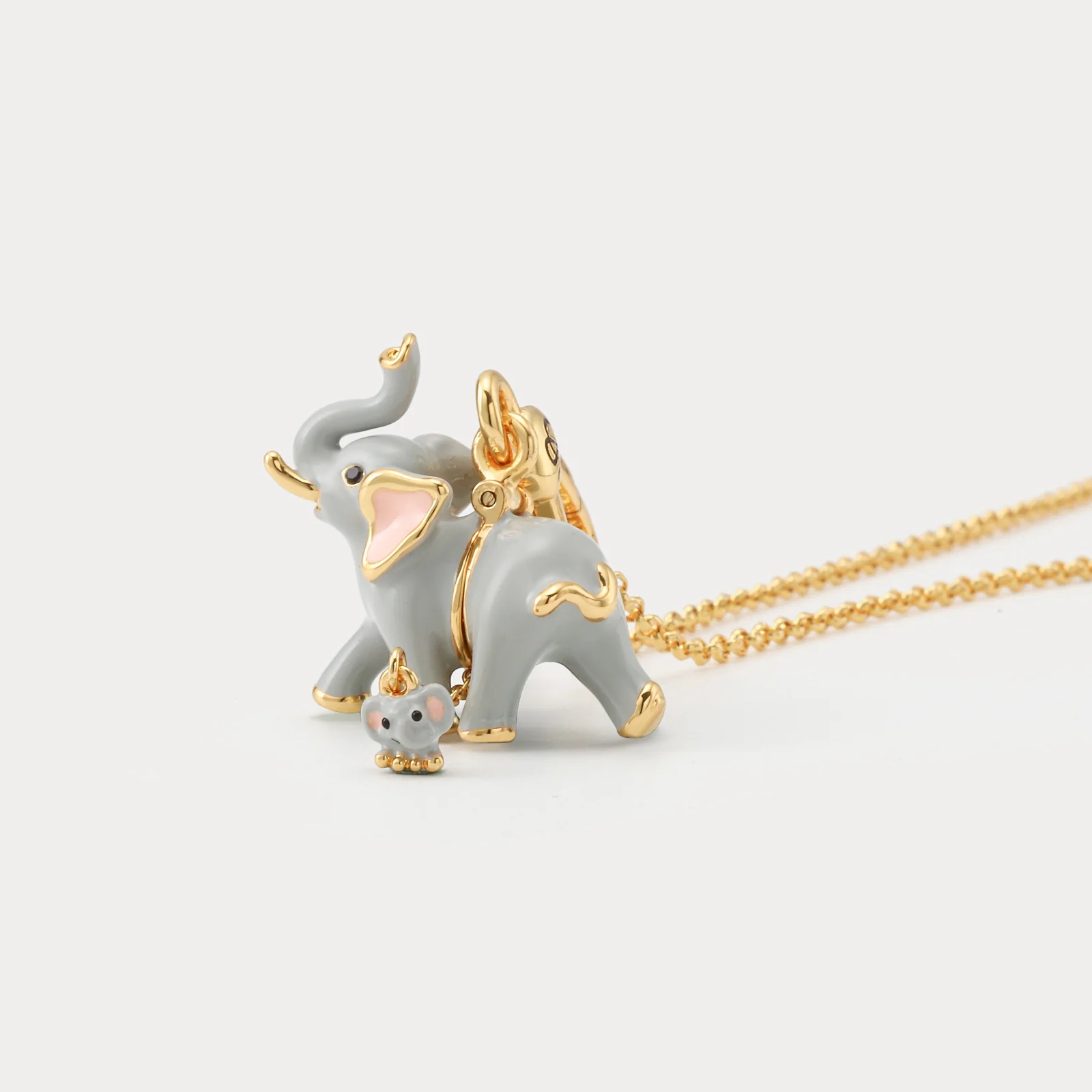 Elephant Locket Necklace - Image 12