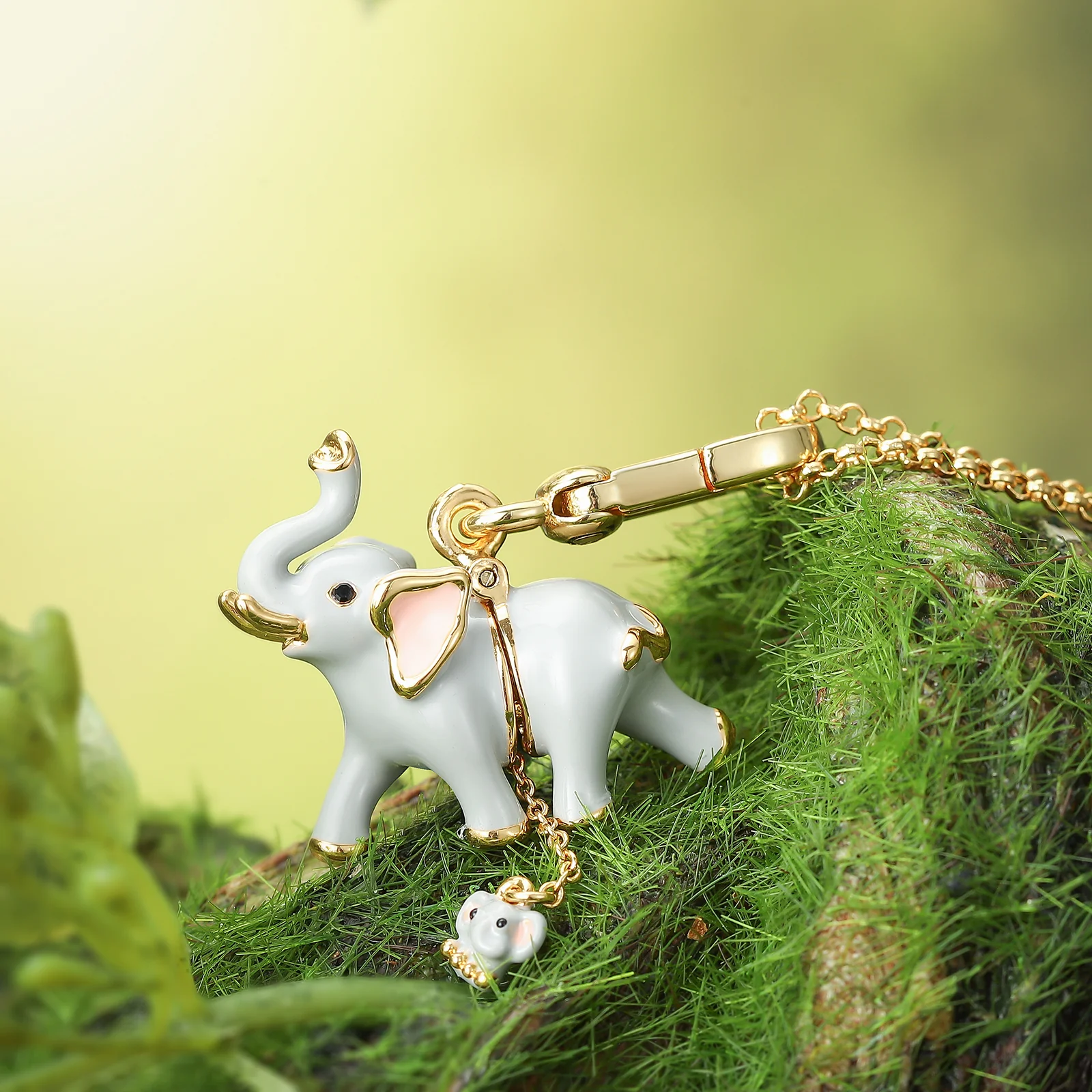 Elephant Locket Necklace - Image 3