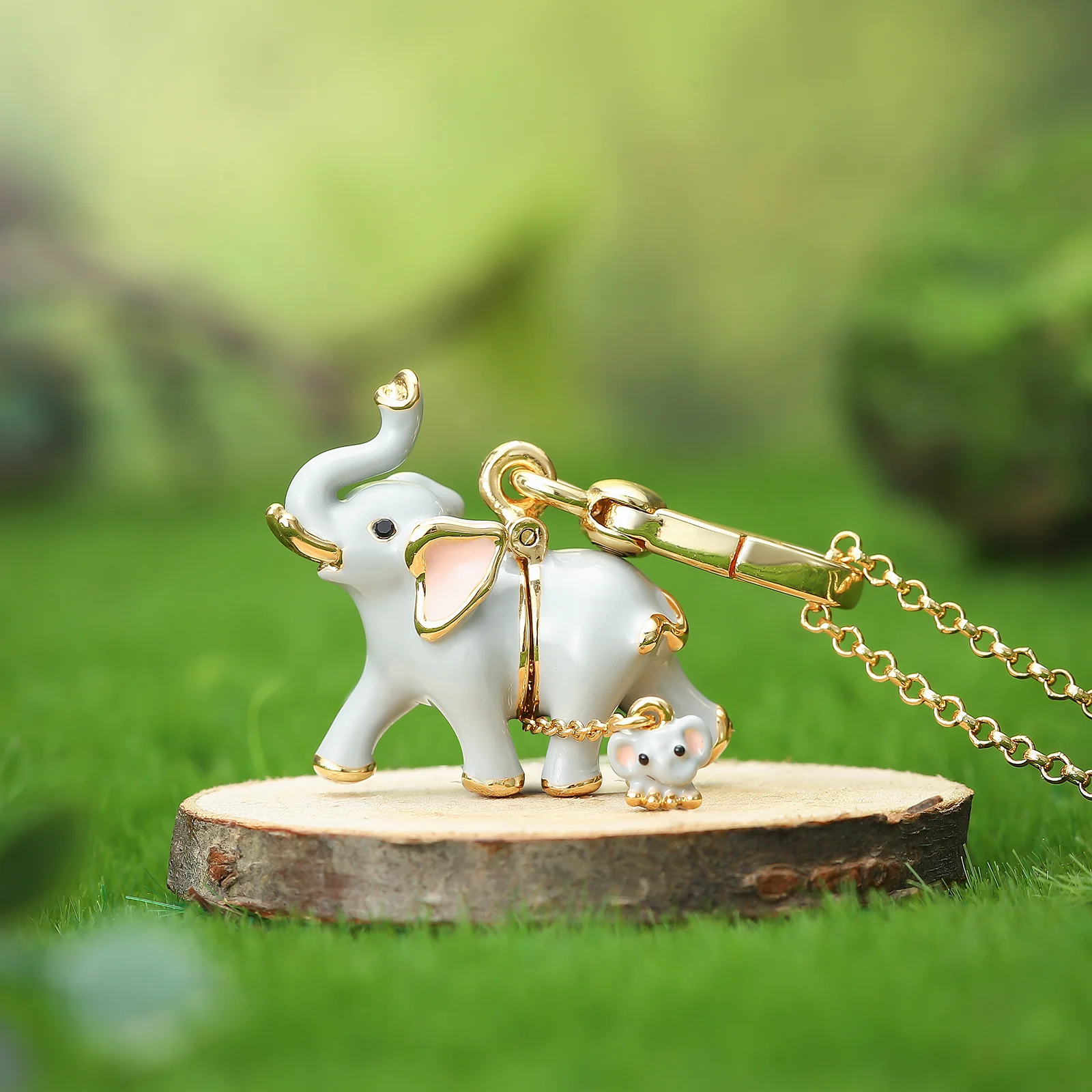 Elephant Locket Necklace - Image 7