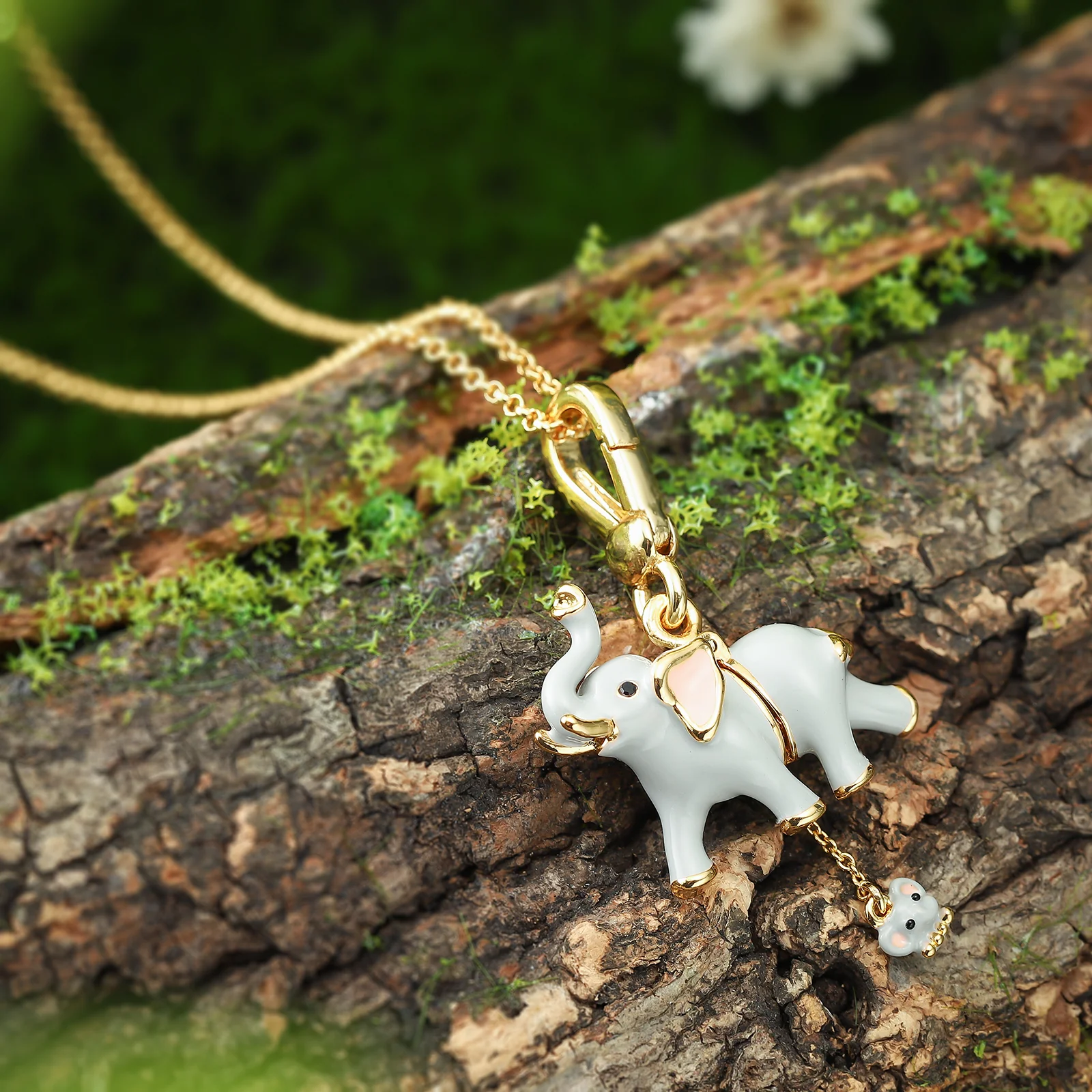 Elephant Locket Necklace - Image 8