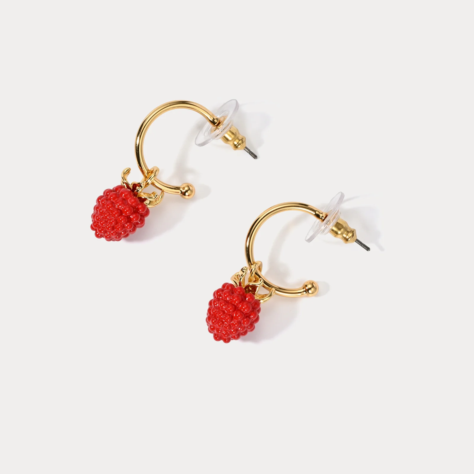 Raspberry Earrings - Image 8