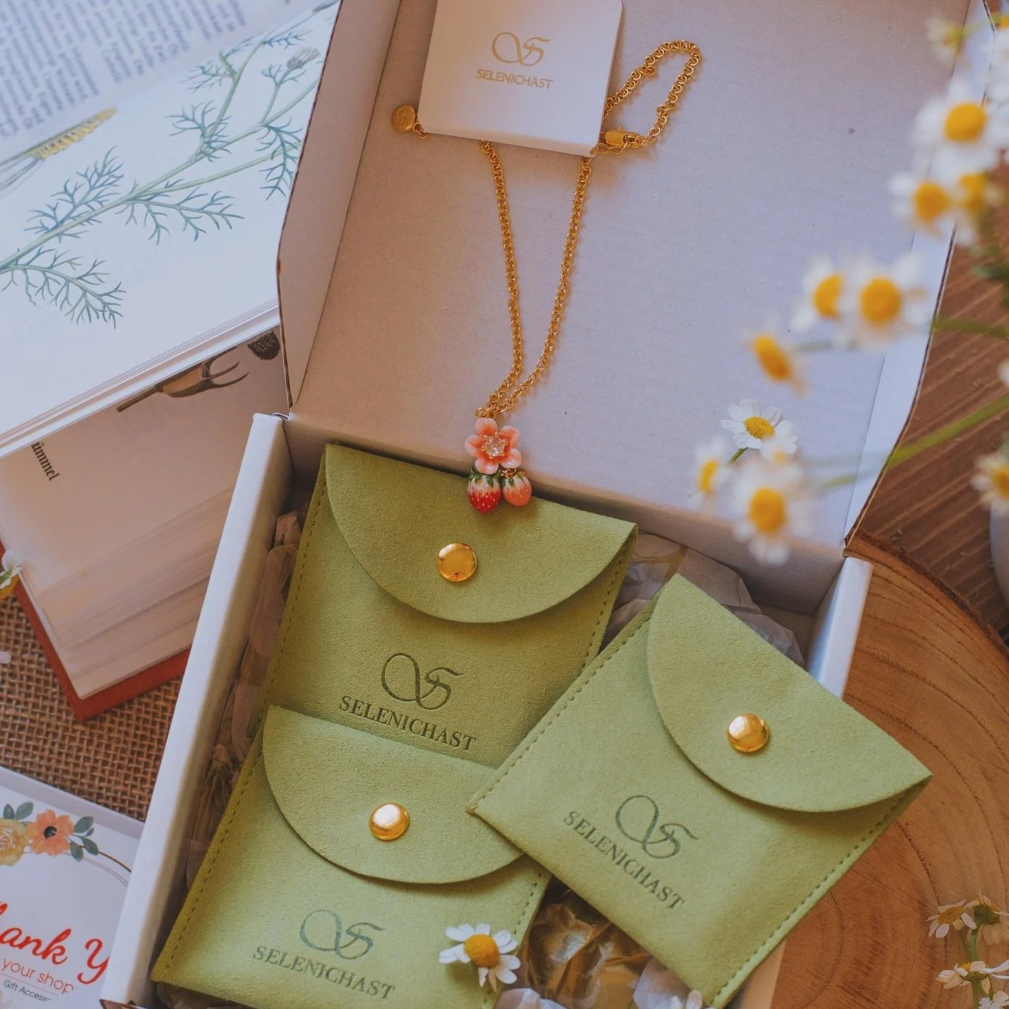 Strawberry Blossom Necklace - Image 13