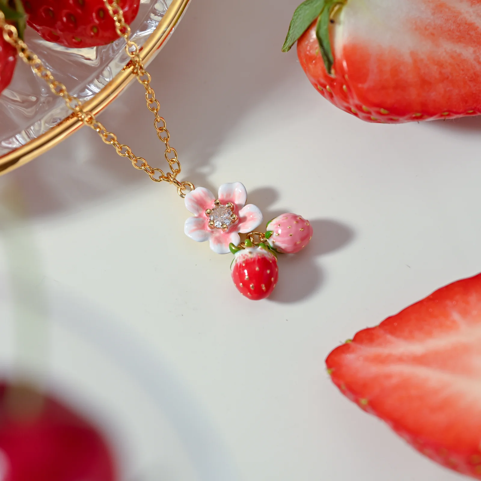 Strawberry Blossom Necklace - Image 16