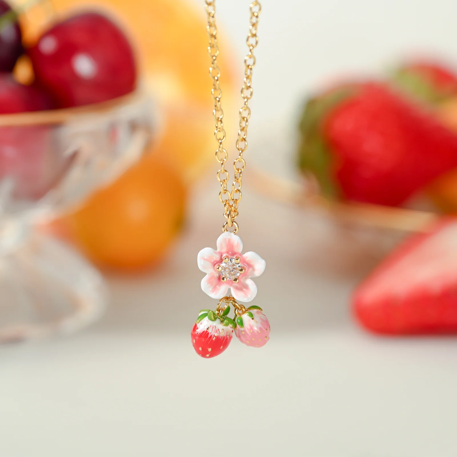 Strawberry Blossom Necklace - Image 17