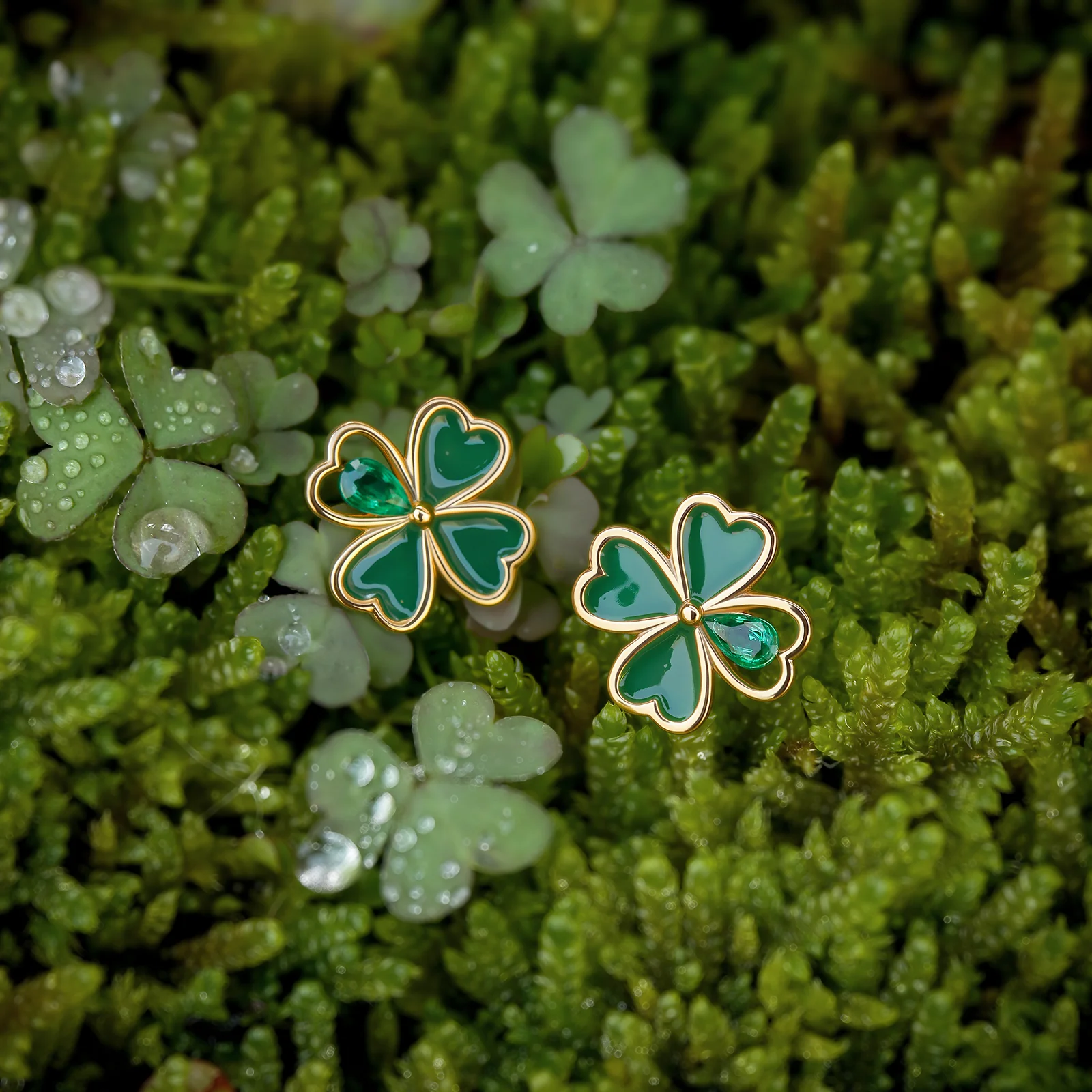 Four Leaf Clover Earrings - Image 11