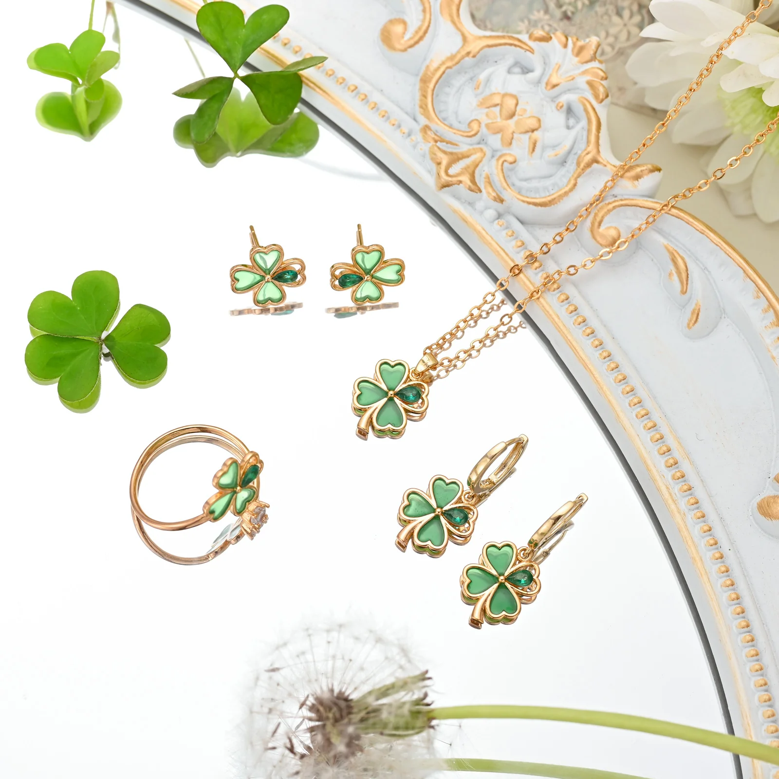 Four Leaf Clover Ring - Image 10