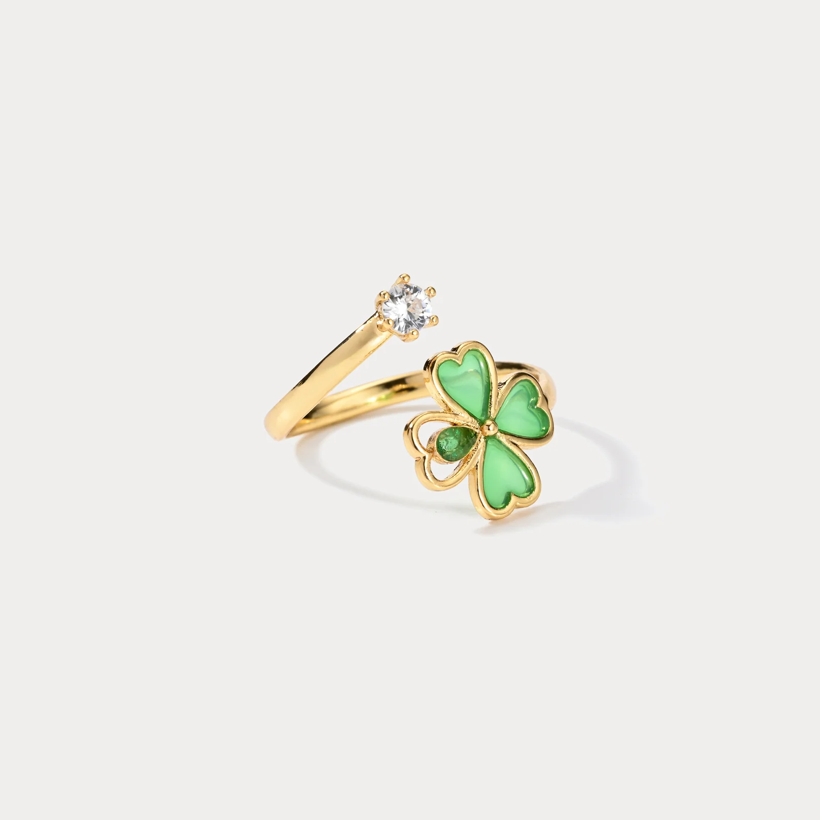 Four Leaf Clover Ring - Image 11