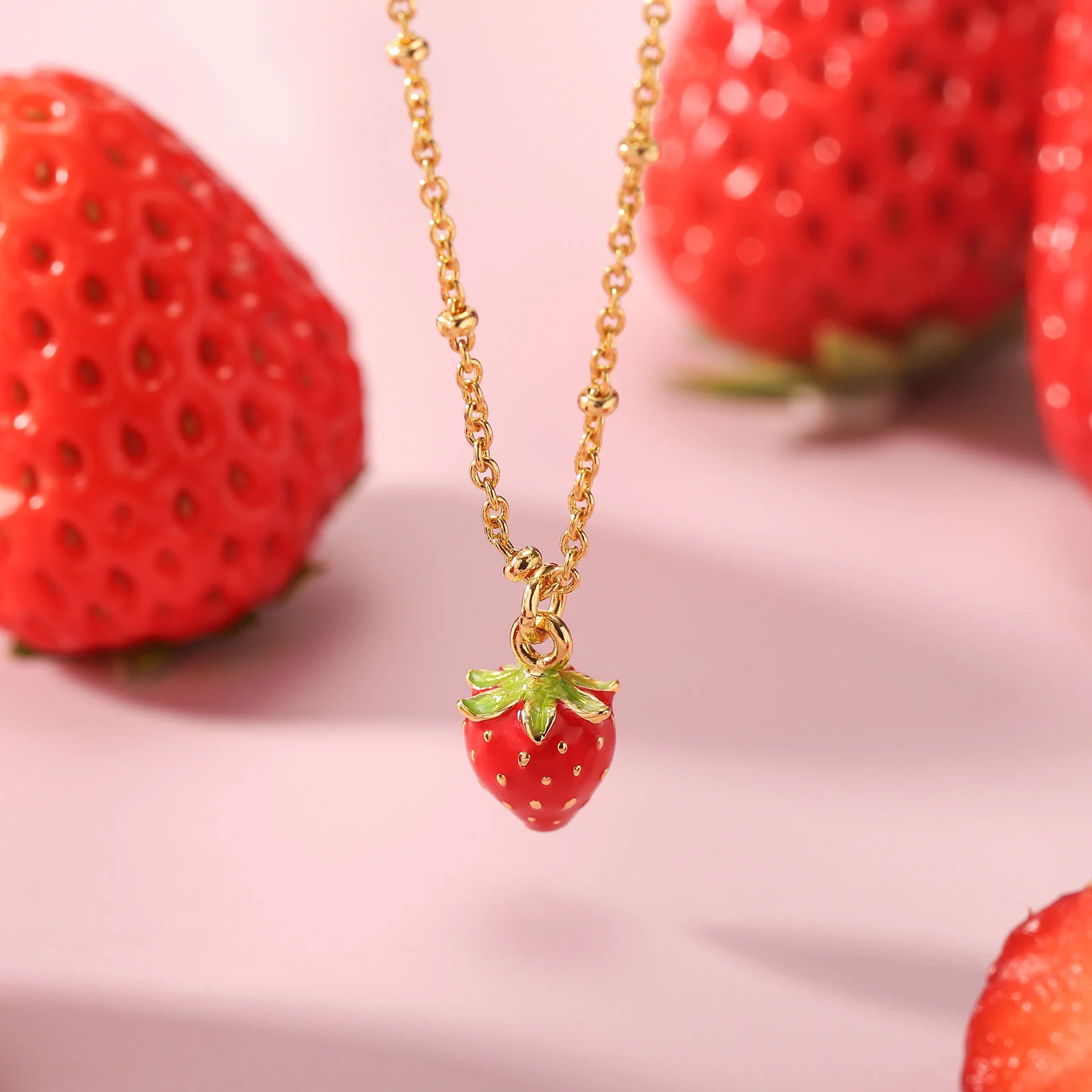 Fruit Enamel Necklace - Image 5