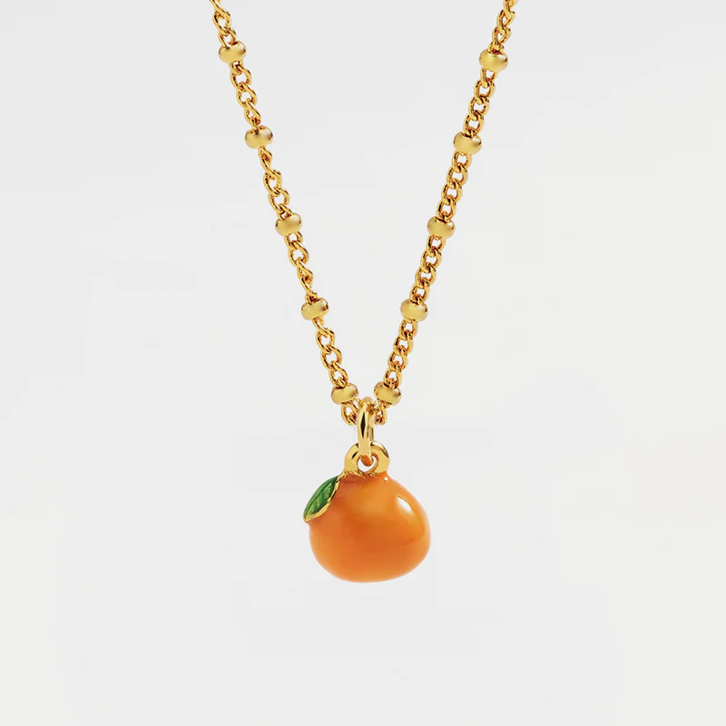 Fruit Enamel Necklace - Image 4