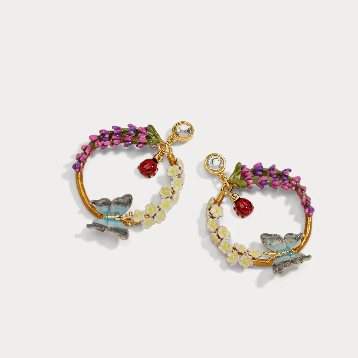 Garden Butterfly Earrings - Image 6