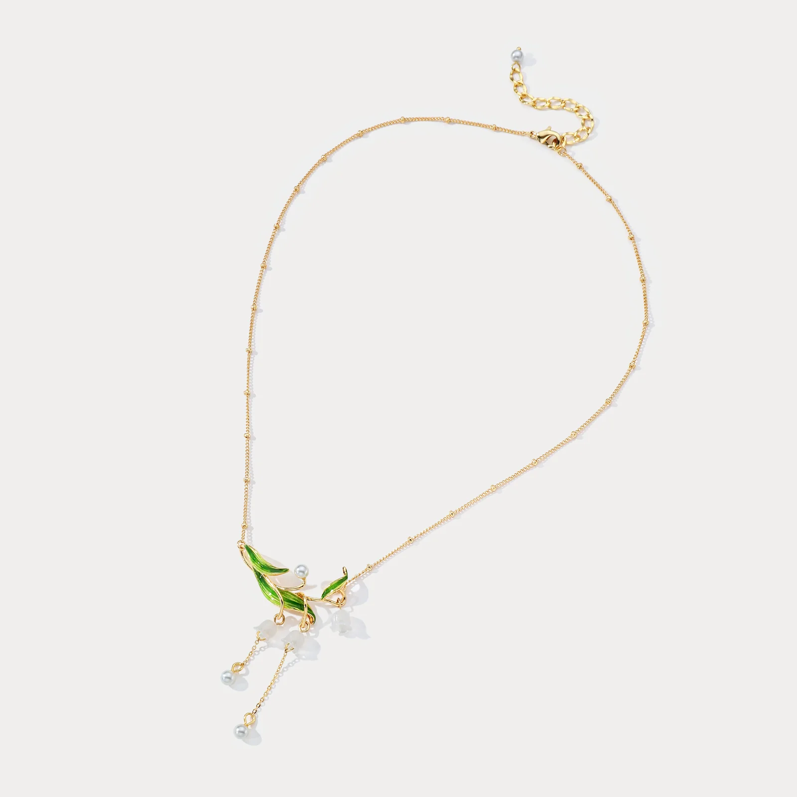 Lily of the Valley Drop Necklace - Image 10