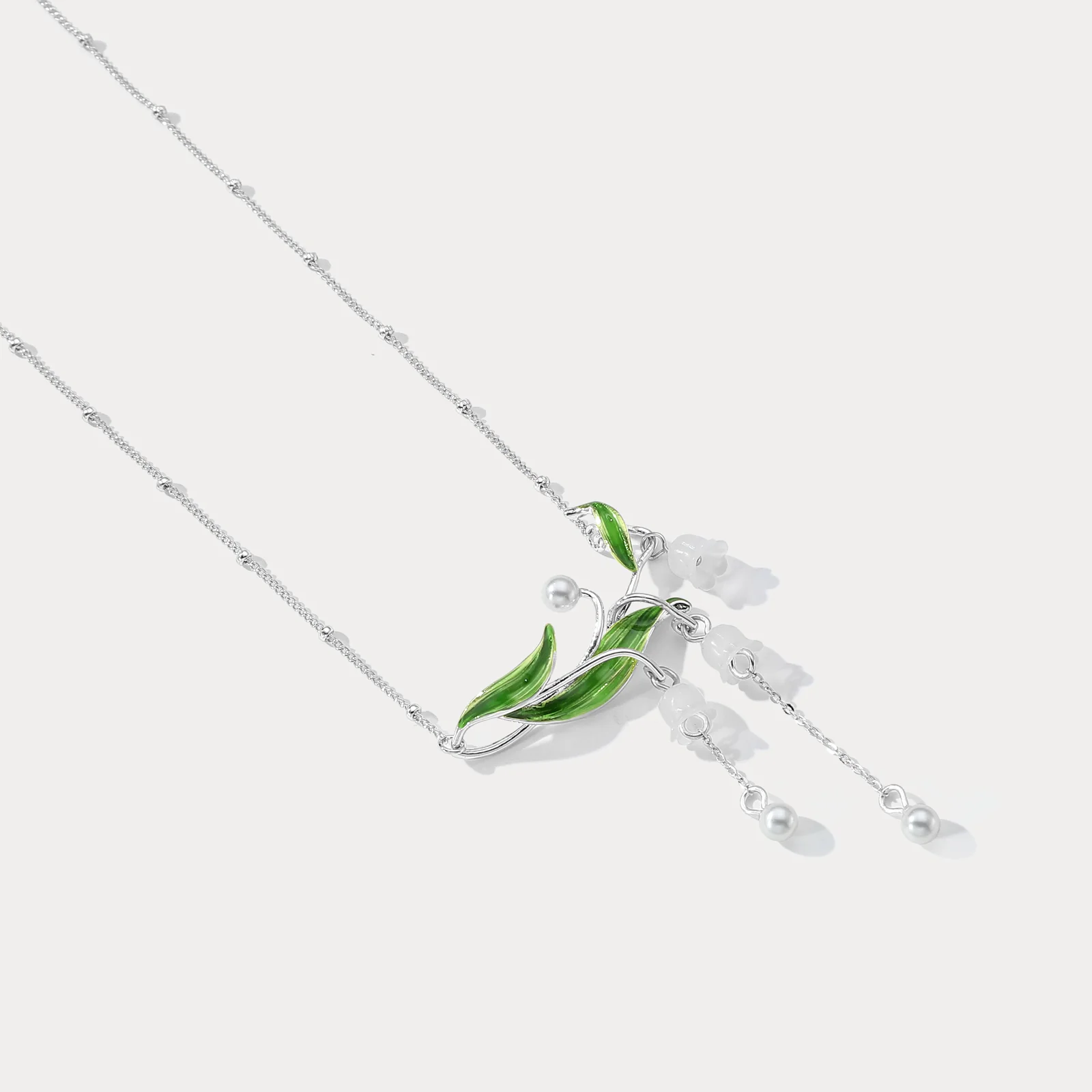 Lily of the Valley Drop Necklace - Image 11