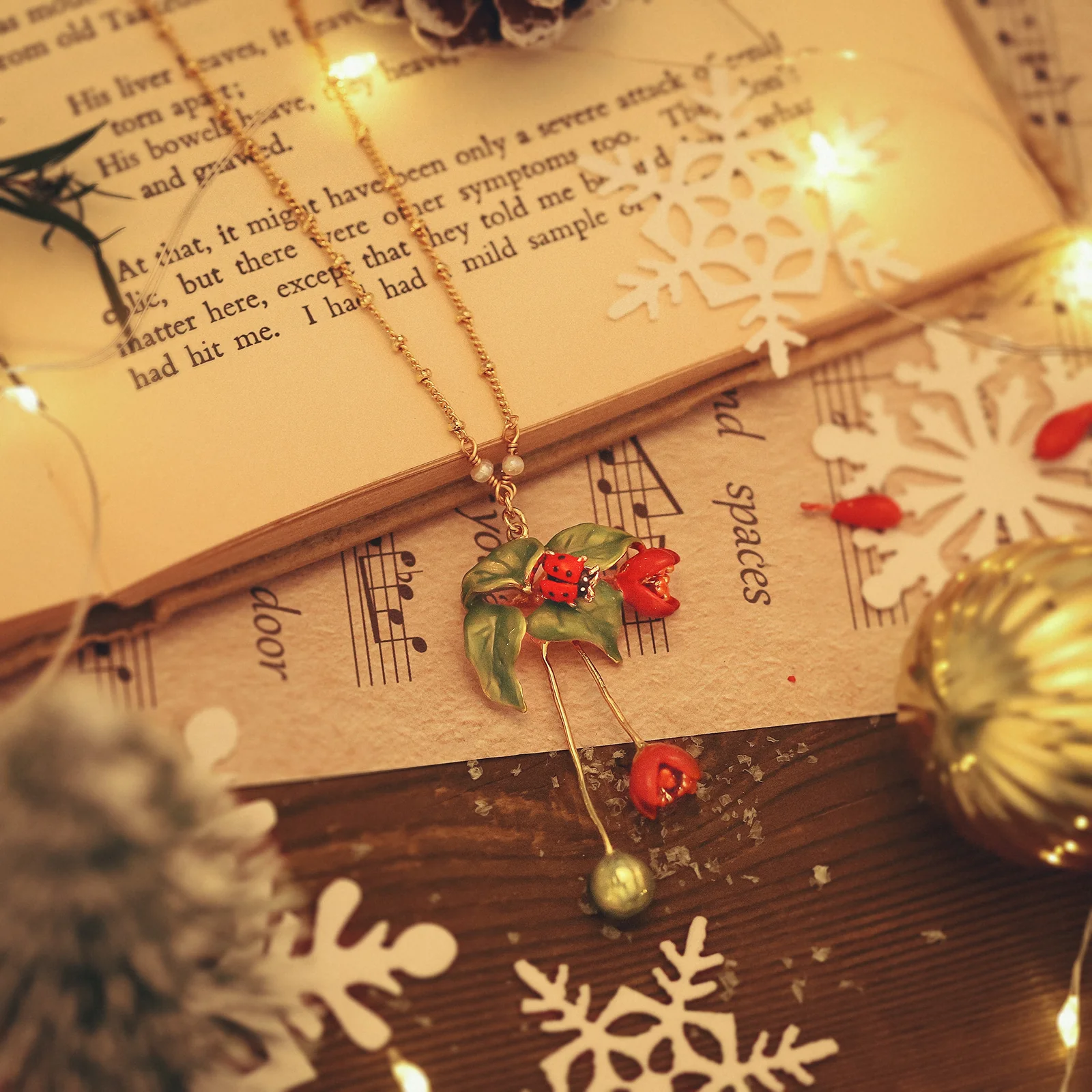 Ladybug Necklace - Image 3