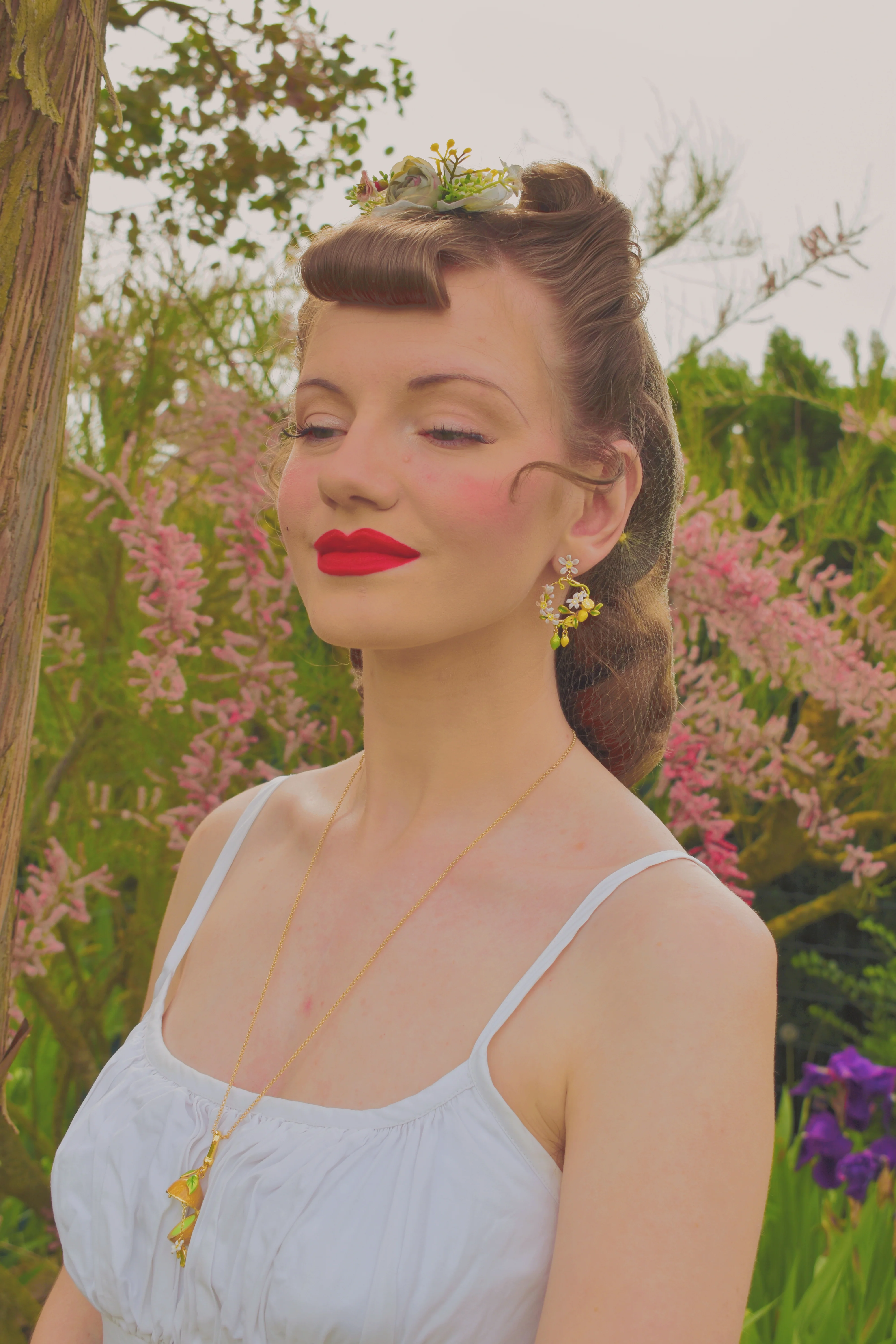 Lemon Locket Pendant Necklace - Image 10