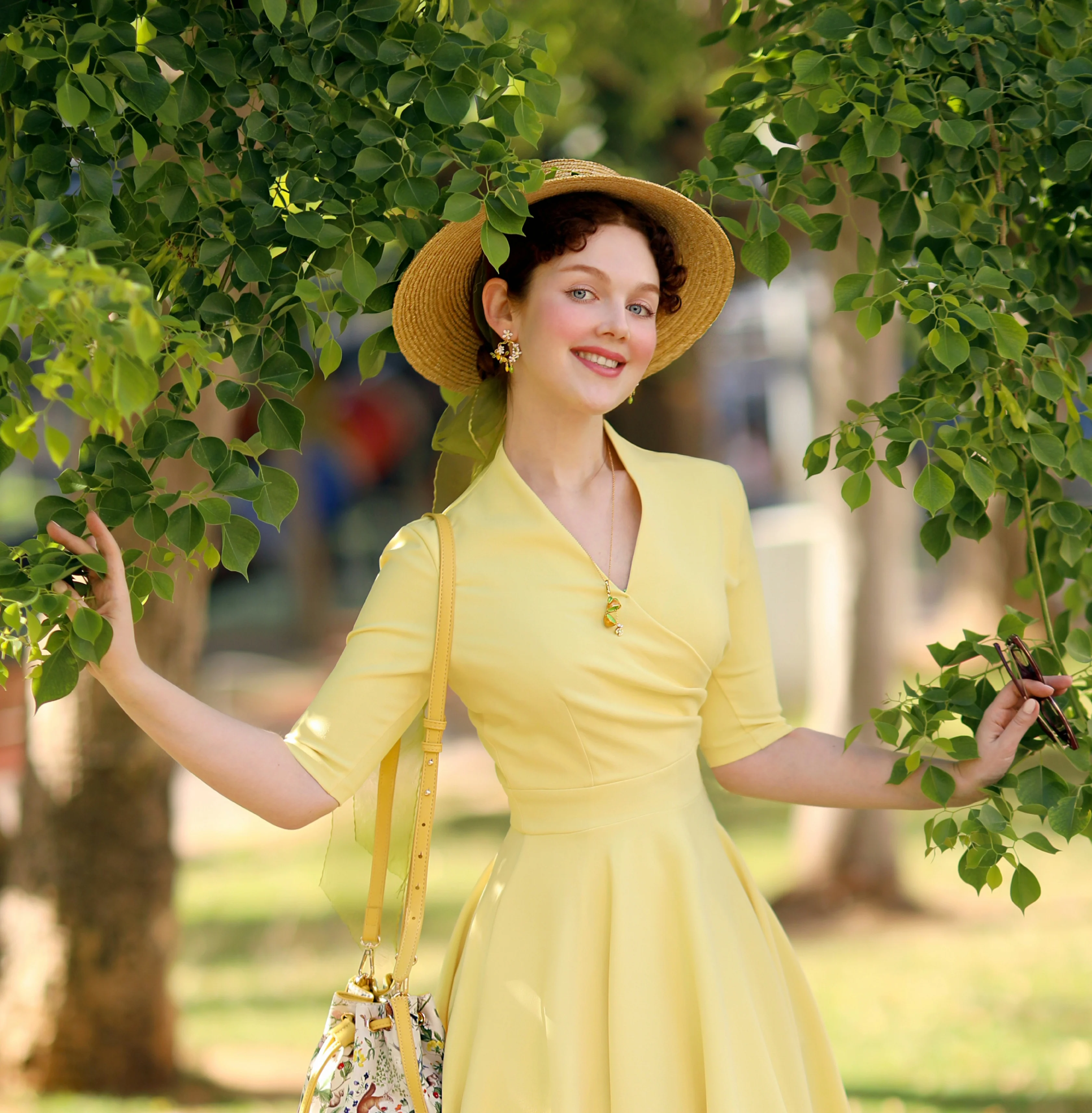 Lemon Locket Pendant Necklace - Image 13