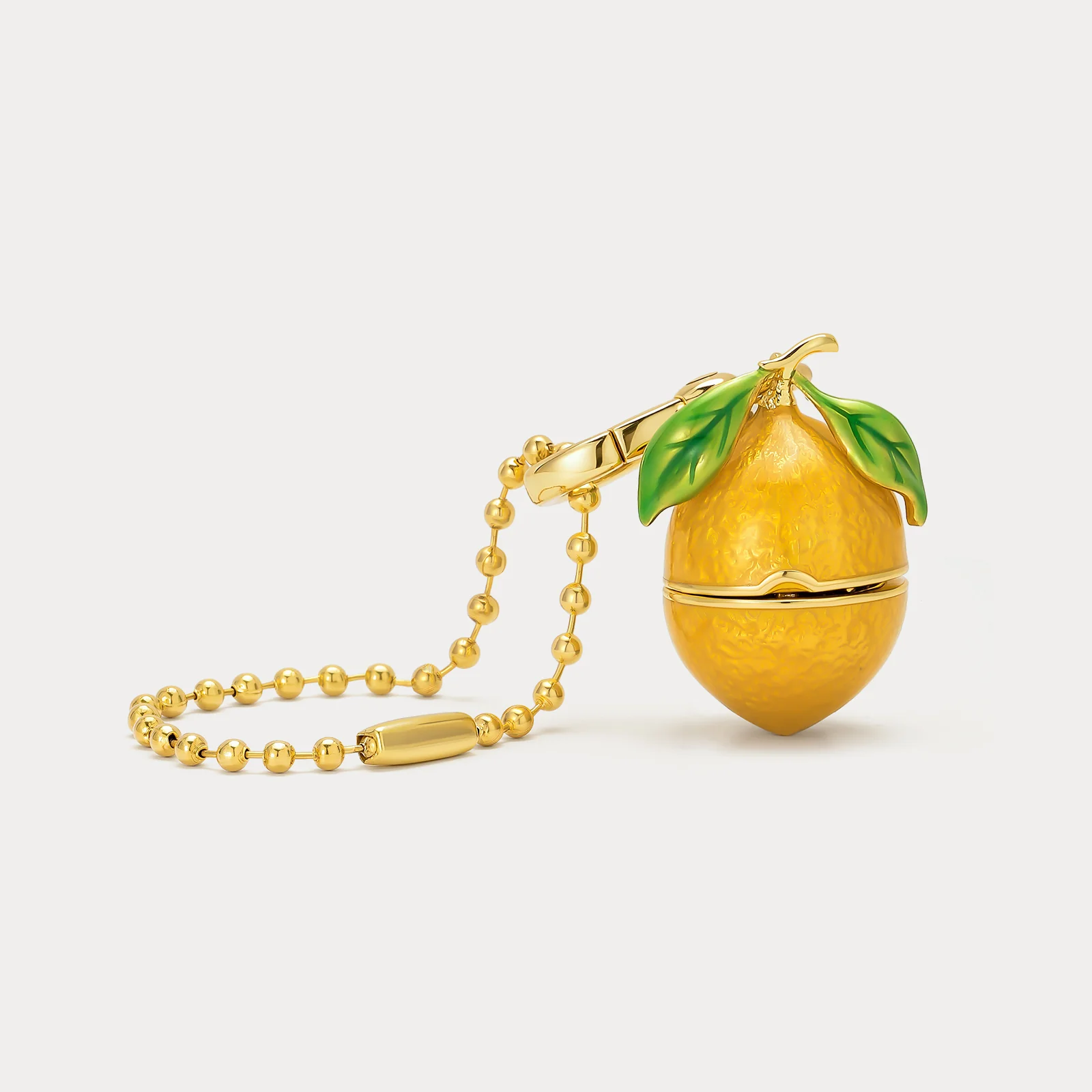 Lemon Locket Pendant Necklace - Image 19