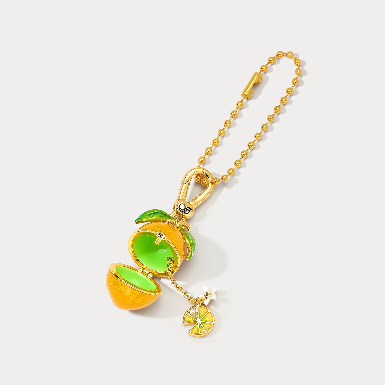 Lemon Locket Pendant Necklace - Image 20