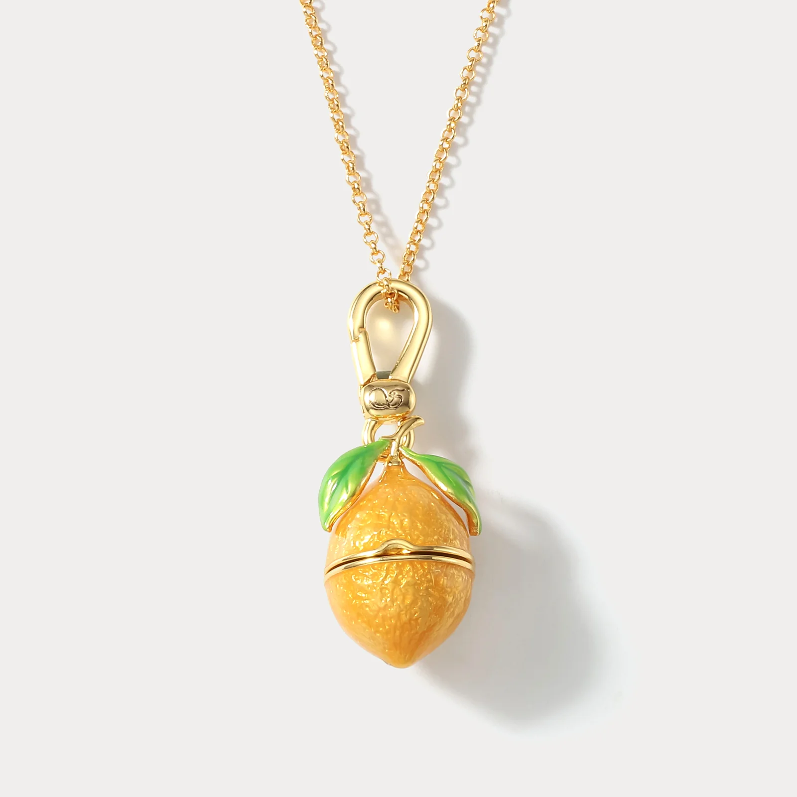 Lemon Locket Pendant Necklace - Image 21