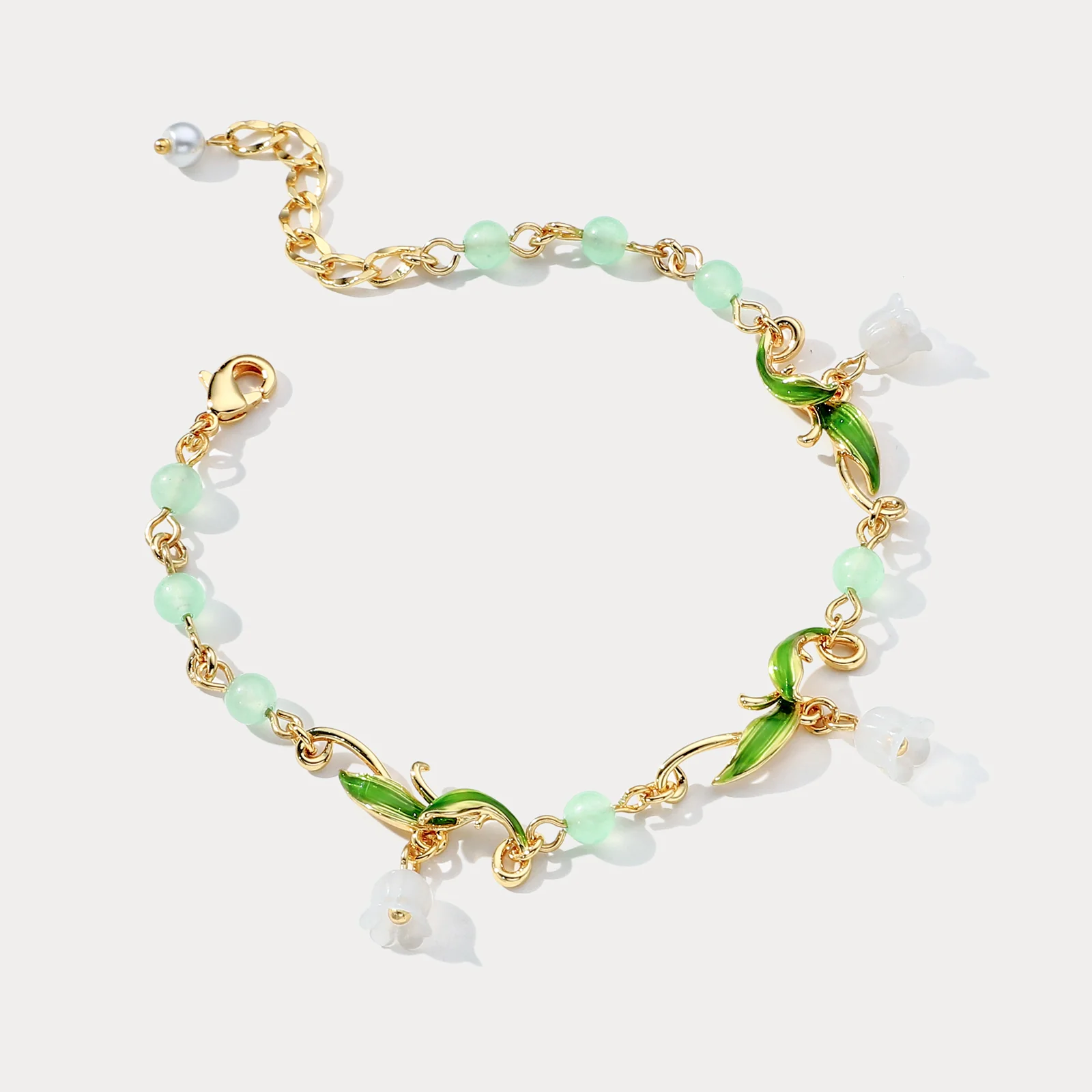 Lily of the Valley Bead Bracelet - Image 10
