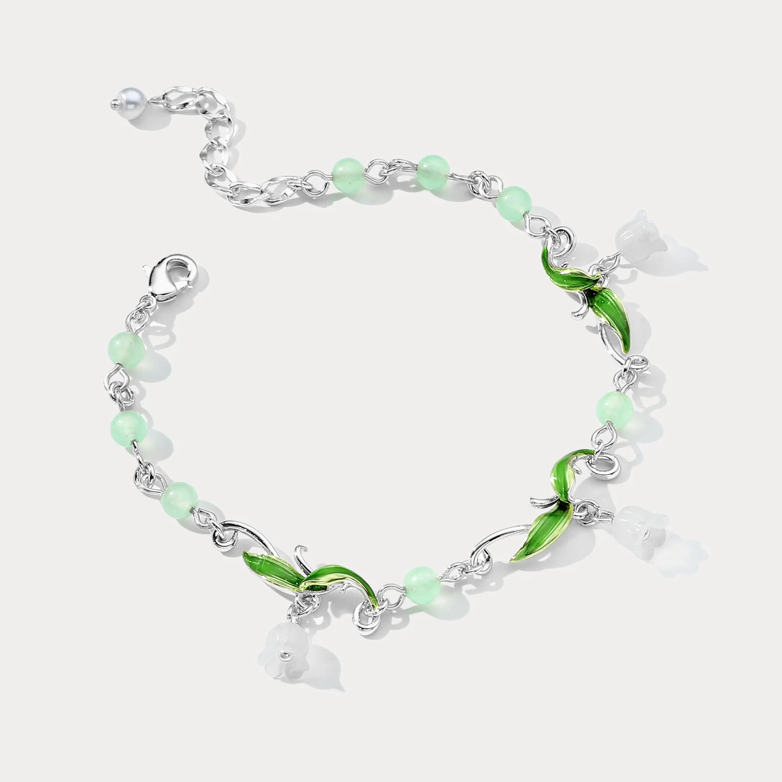 Lily of the Valley Bead Bracelet - Image 11