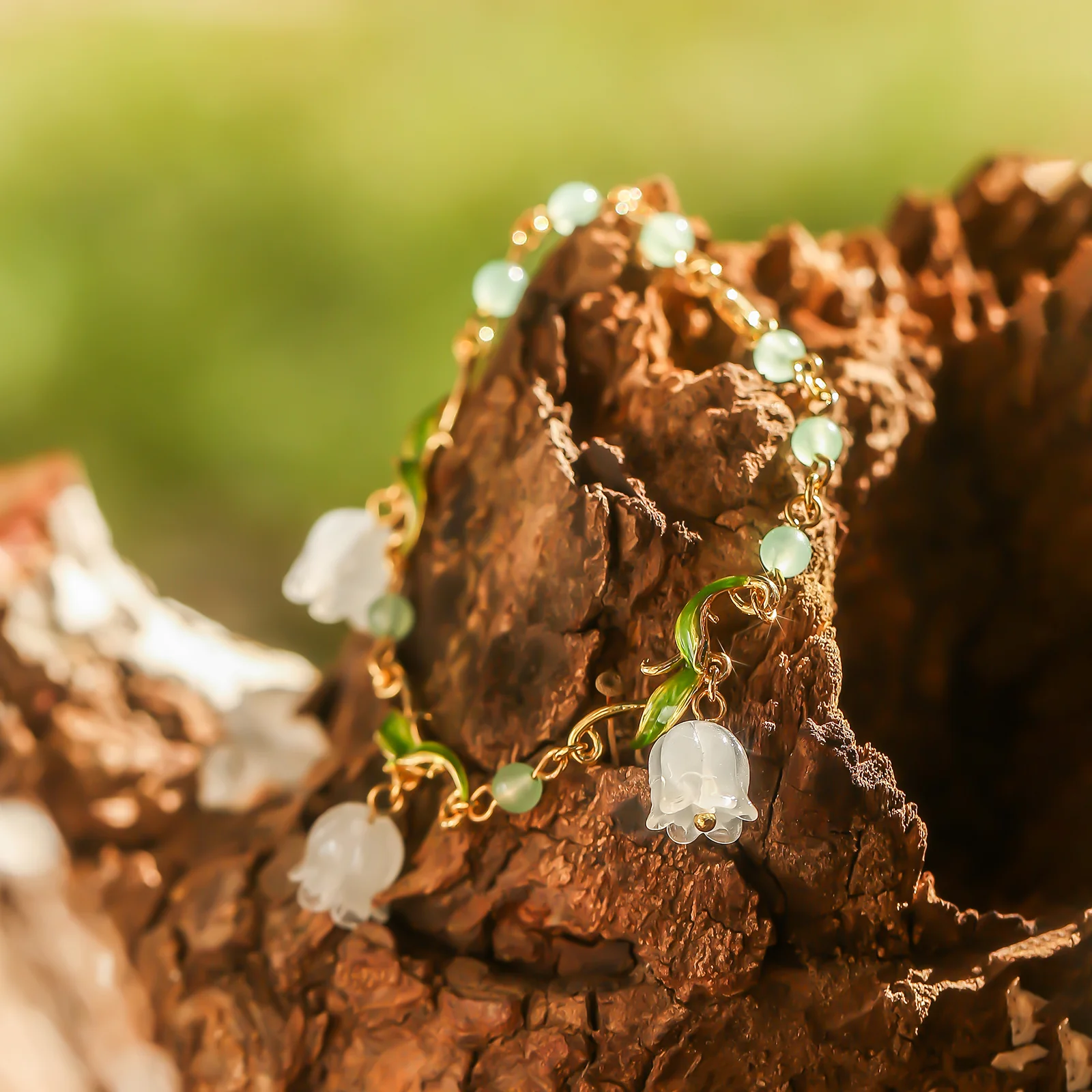Lily of the Valley Bead Bracelet - Image 3
