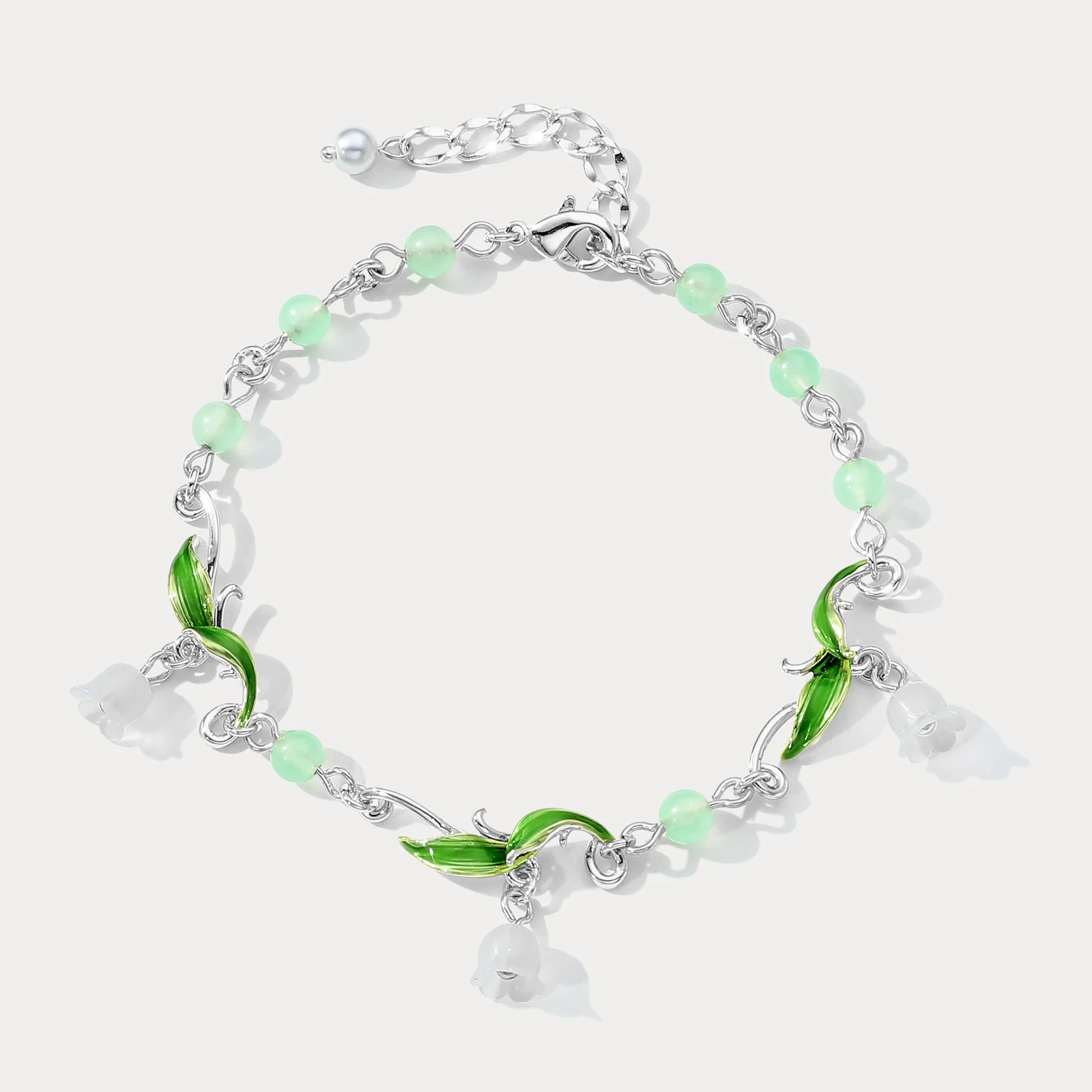 Lily of the Valley Bead Bracelet - Image 4