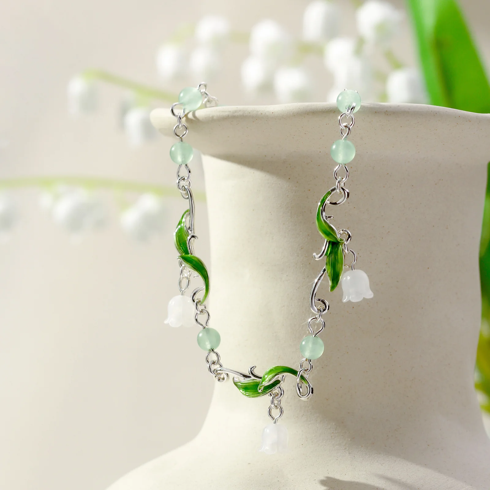 Lily of the Valley Charm Bracelet - Image 11