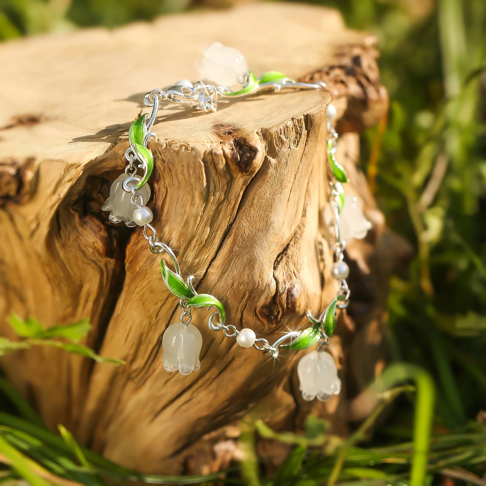 Lily of the Valley Charm Bracelet - Image 3