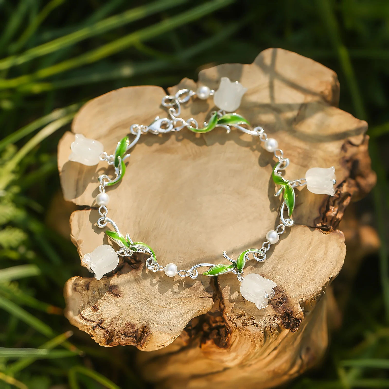 Lily of the Valley Charm Bracelet - Image 4