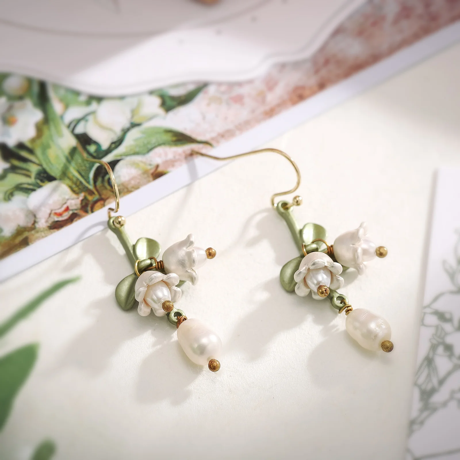 Lily Of The Valley Earrings - Image 7