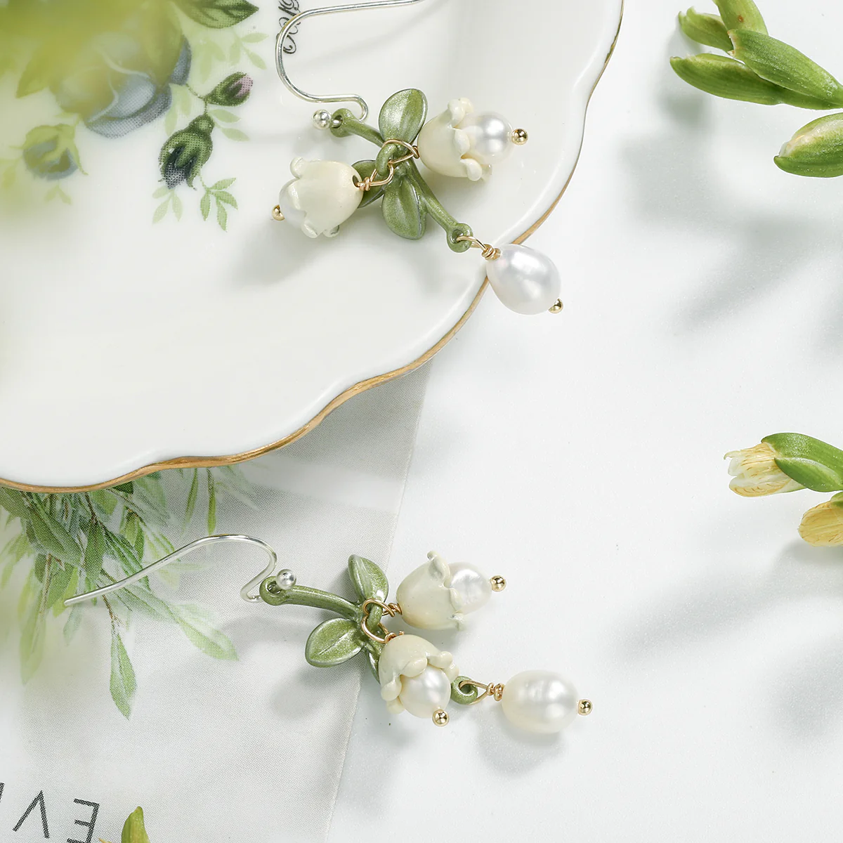 Lily Of The Valley Earrings - Image 8