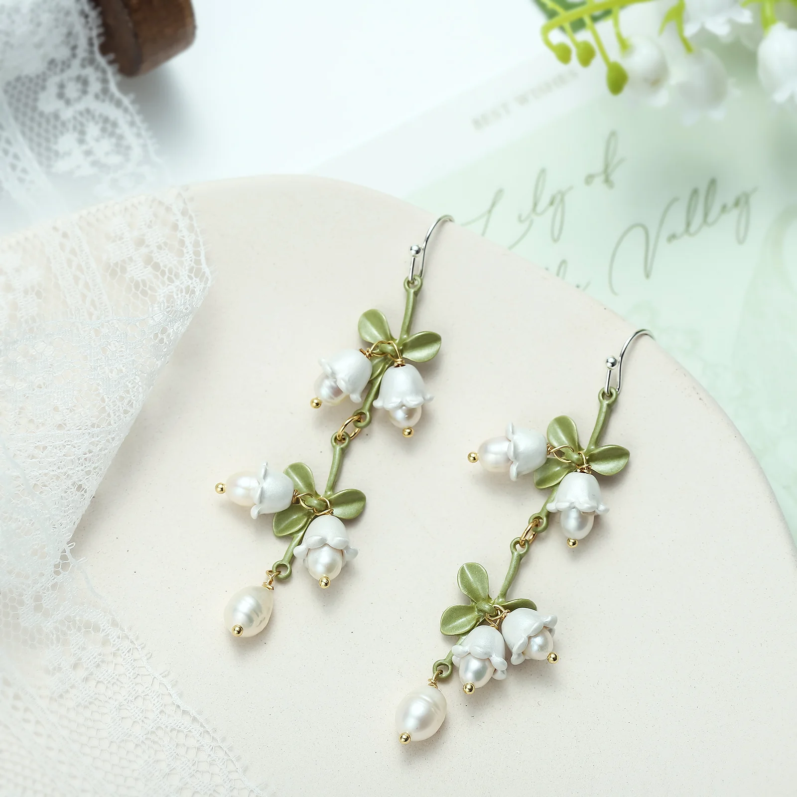 Lily Of The Valley Earrings - Image 11
