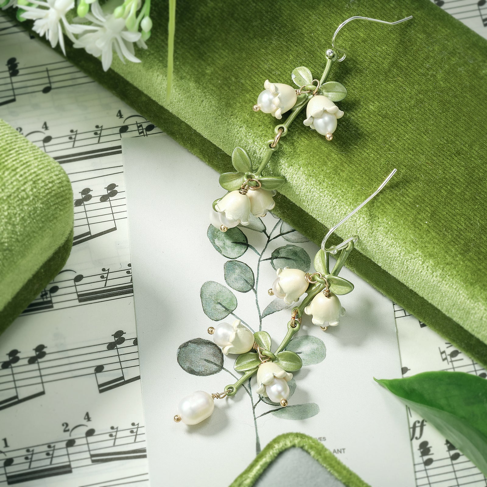 Lily Of The Valley Earrings - Image 13