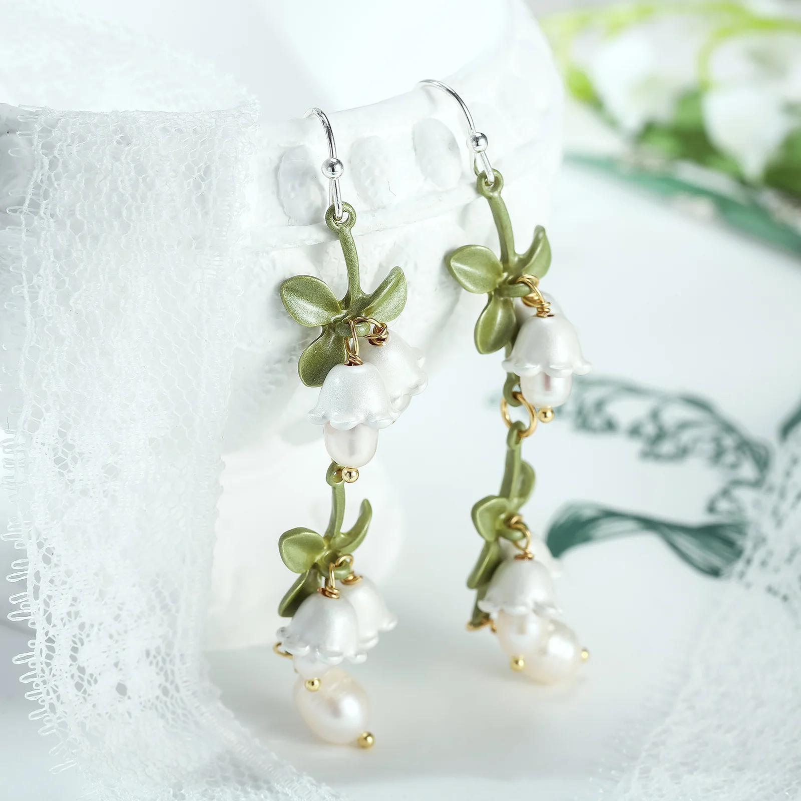 Lily Of The Valley Earrings - Image 9