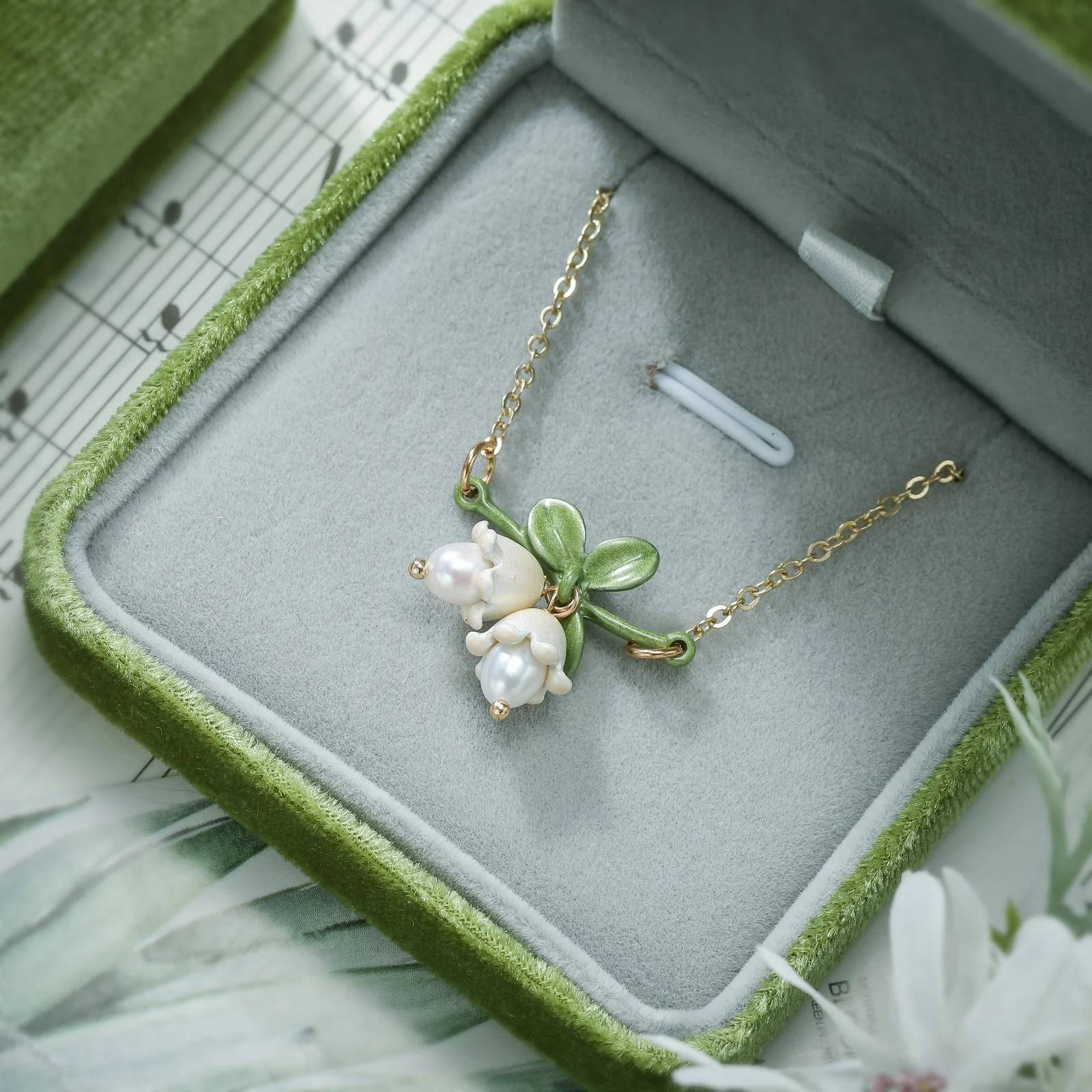 Lily Of The Valley Necklace - Image 11